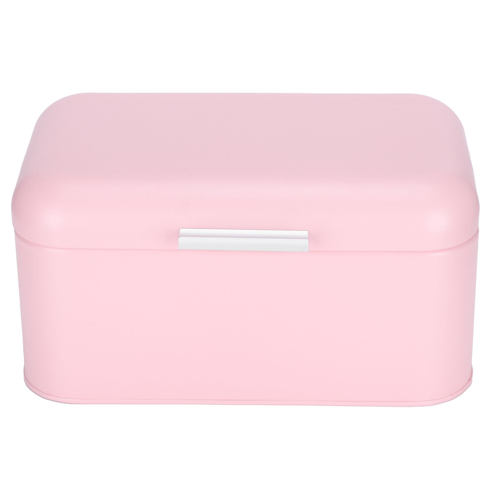 Pink Iron Bread Container Organizer NonToxic Retro Household Kitchen Storage Case view 6