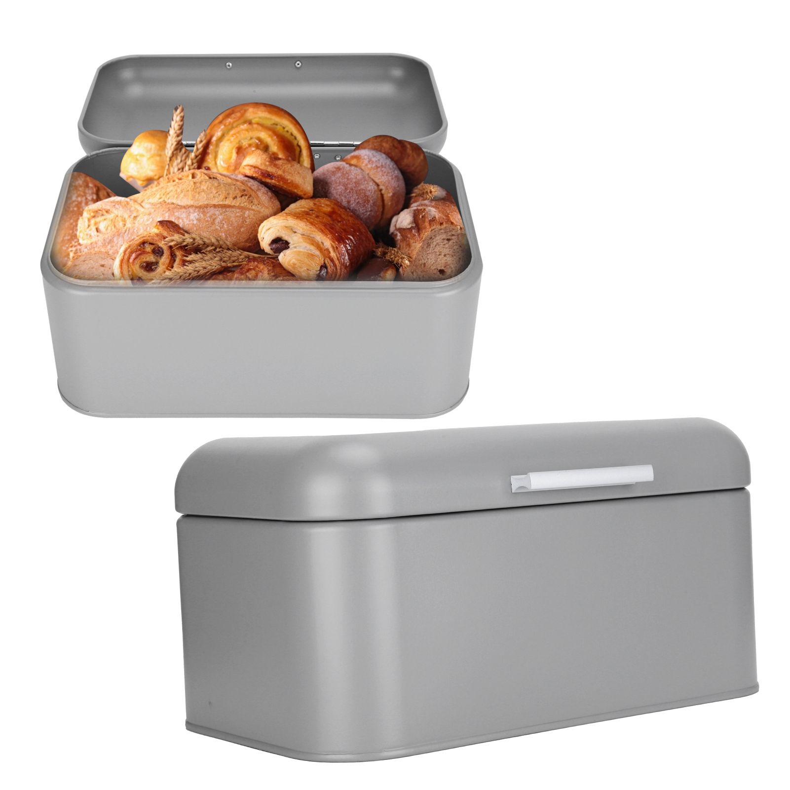 Bread Storage Box Organizer Food Pastries Storage Container for Kitchen Bakery view 9