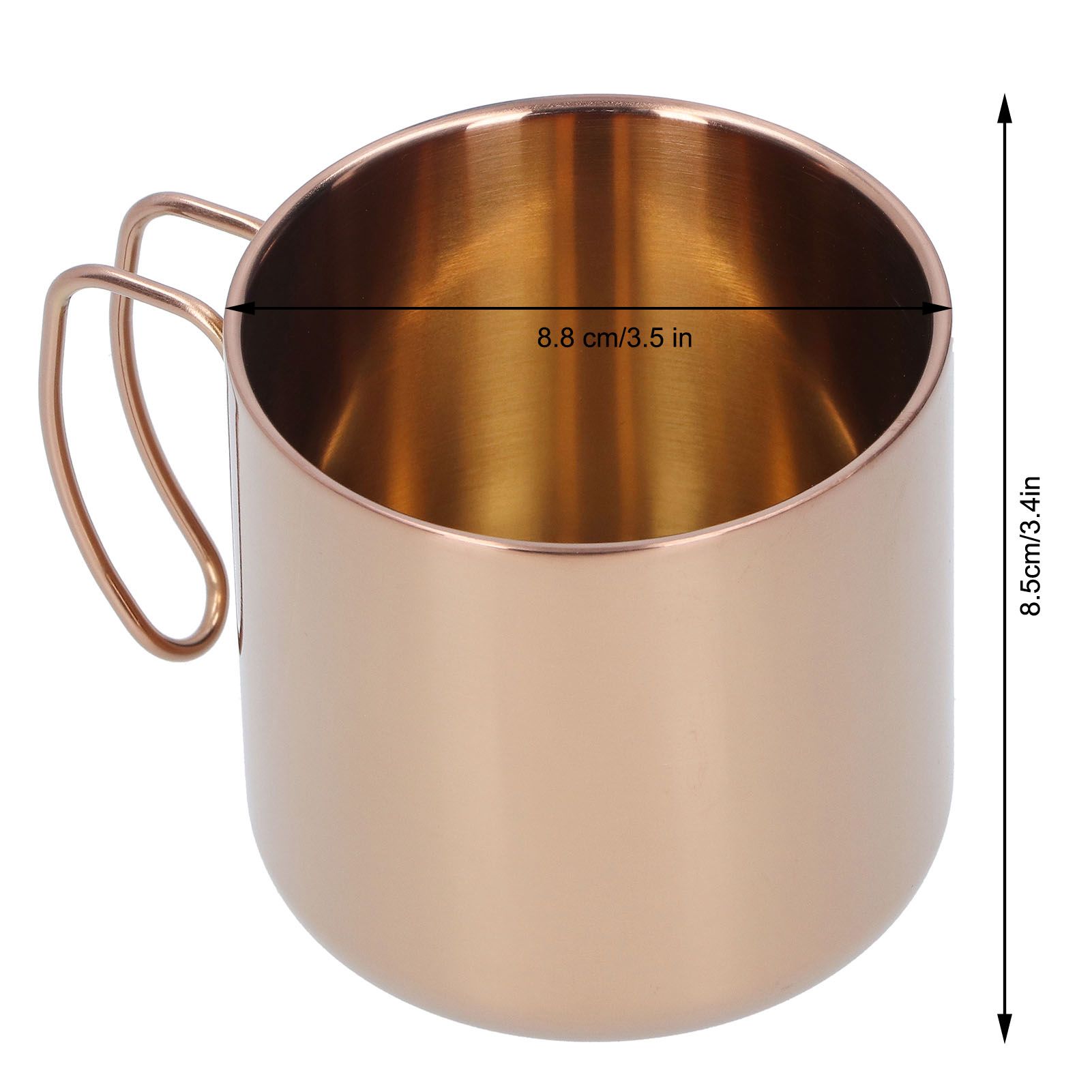 400ml Coffee Mug 304 Stainless Steel Drinkware Portable Tea Cup for Bar Home view 11