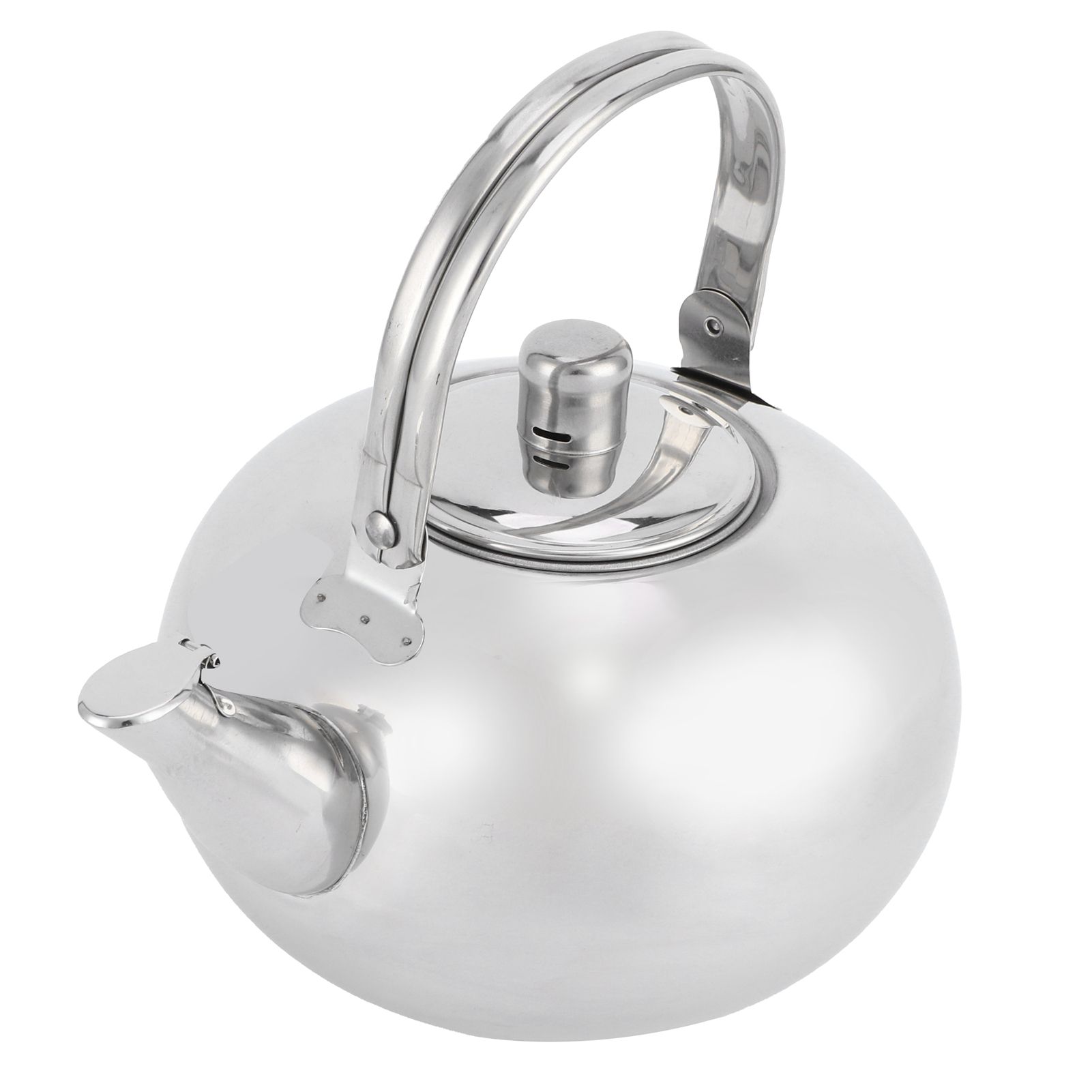 Outdoor 304 Stainless Steel Teapot Portable Water Tea Kettle with Leaf Filter view 3