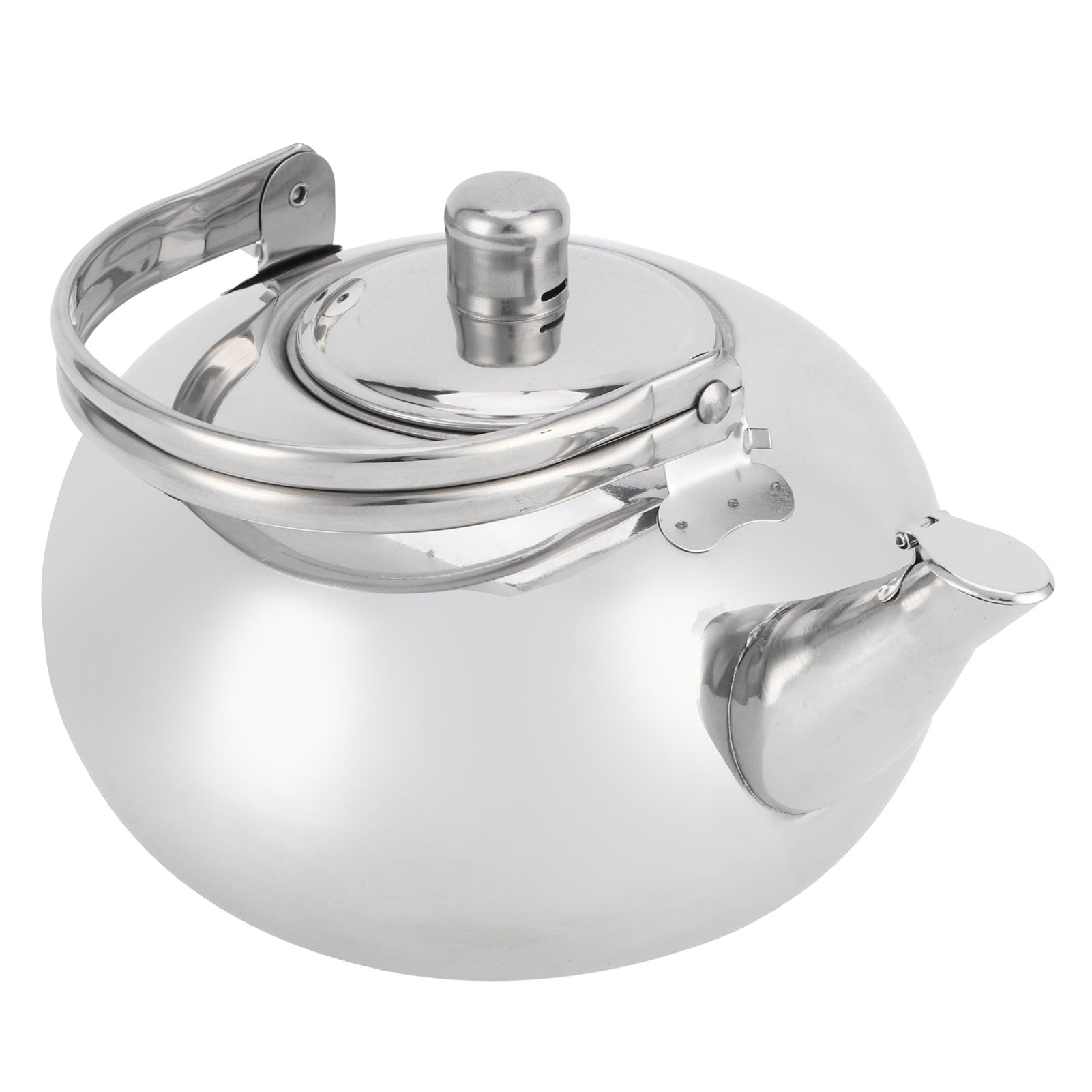 Outdoor 304 Stainless Steel Teapot Portable Water Tea Kettle with Leaf Filter view 4