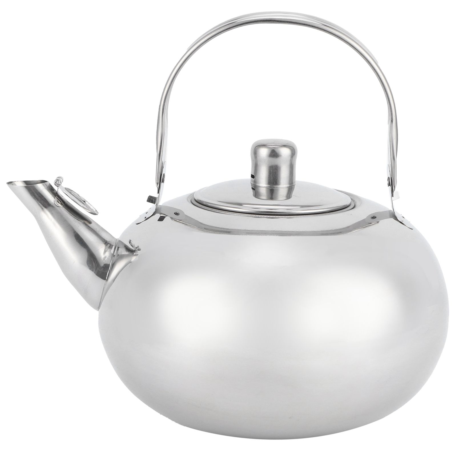 Outdoor 304 Stainless Steel Teapot Portable Water Tea Kettle with Leaf Filter view 6