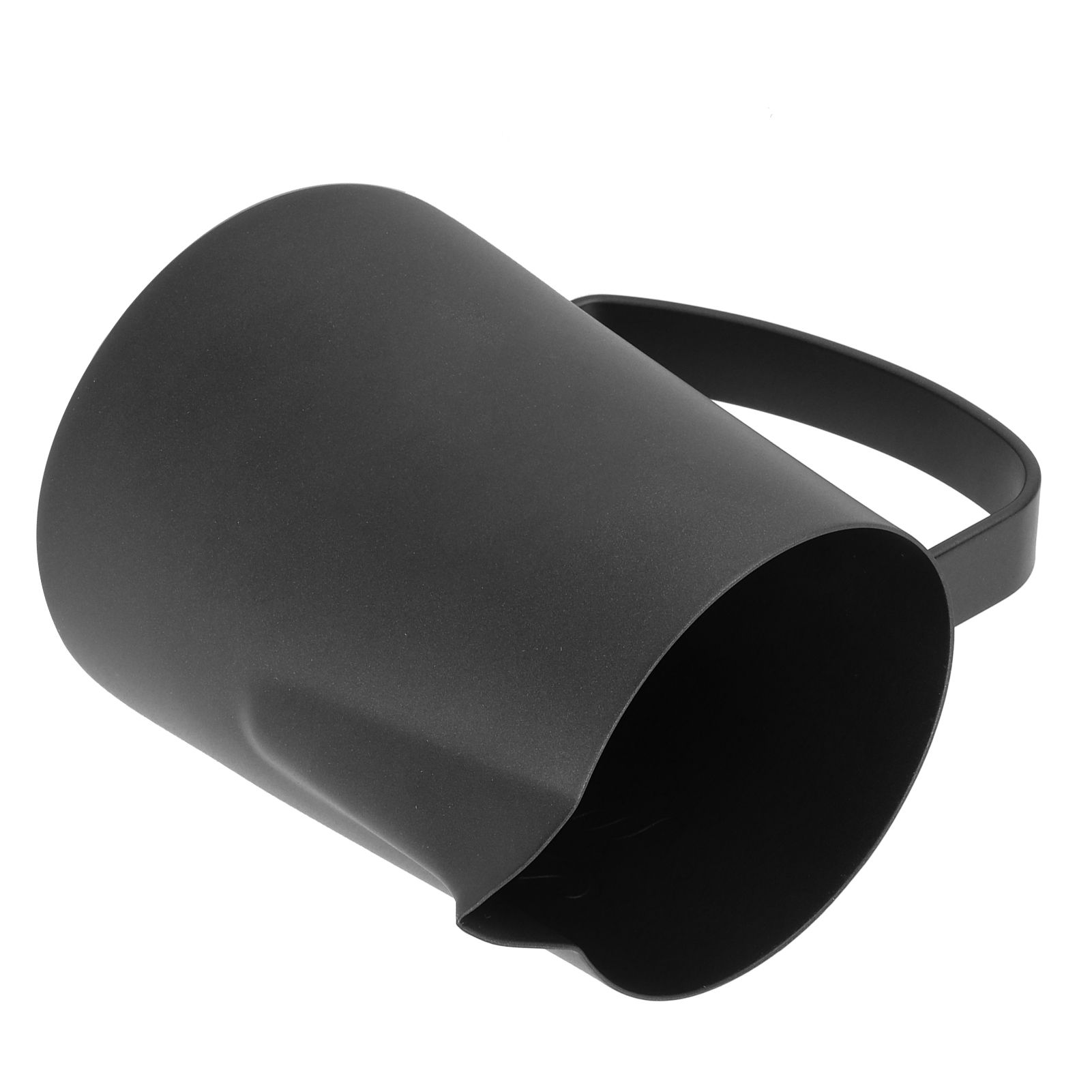 Coffee Latte Cup Black Matte 304 Stainless Steel Milk Frothing Cup Coffee Art view 7