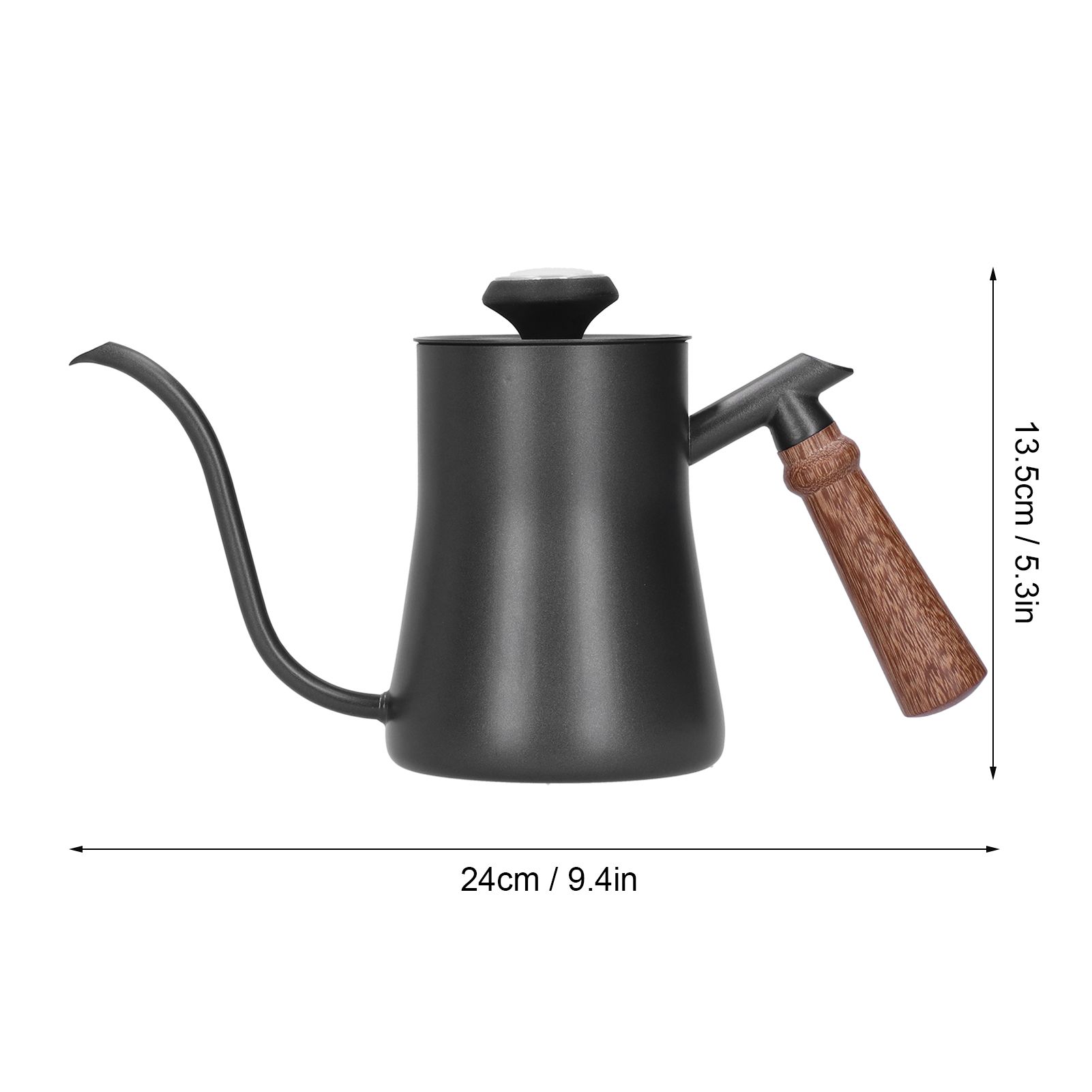 Coffee Pot 650ml Stainless Steel Long Narrow Spout Coffee Kettle with view 11