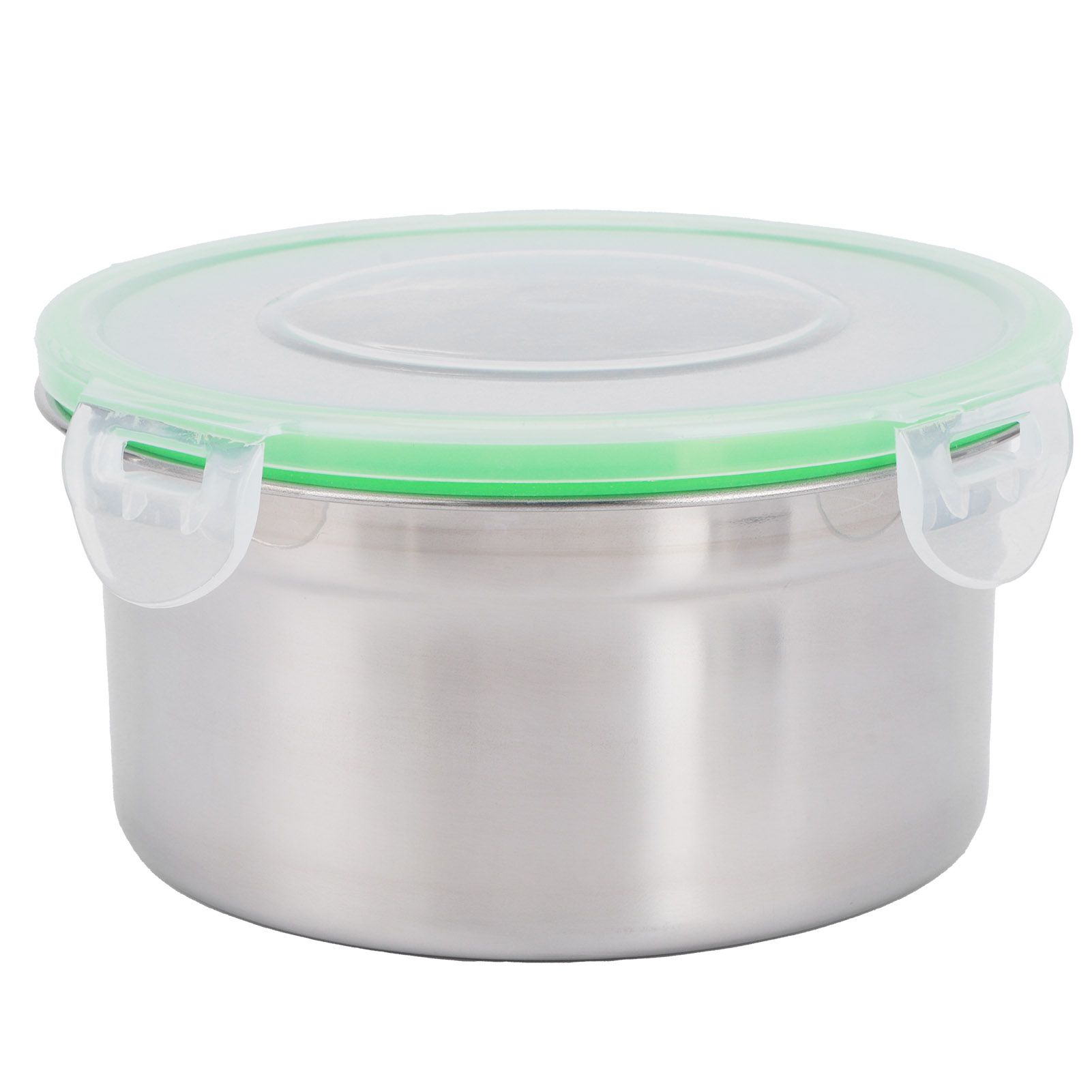 3Pcs/Set Fridge Storage Box 304 Stainless Steel Sealed Preservation Bowl Food view 7