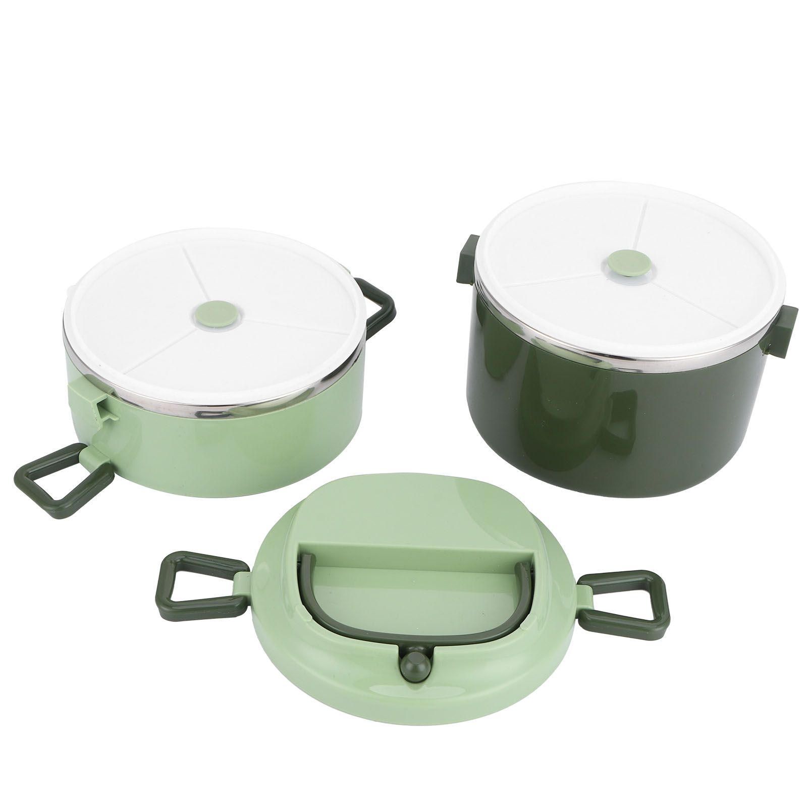 Insulated Lunch Box Stainless Steel Bento Box Portable Food Container Kitchen view 6