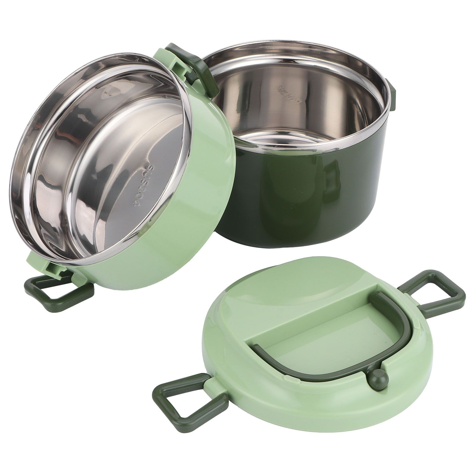 Insulated Lunch Box Stainless Steel Bento Box Portable Food Container Kitchen view 7