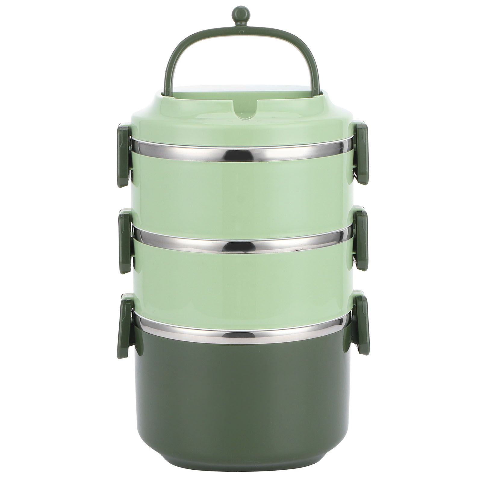 Insulated Lunch Box Stainless Steel Bento Box Portable Food Container Kitchen view 3
