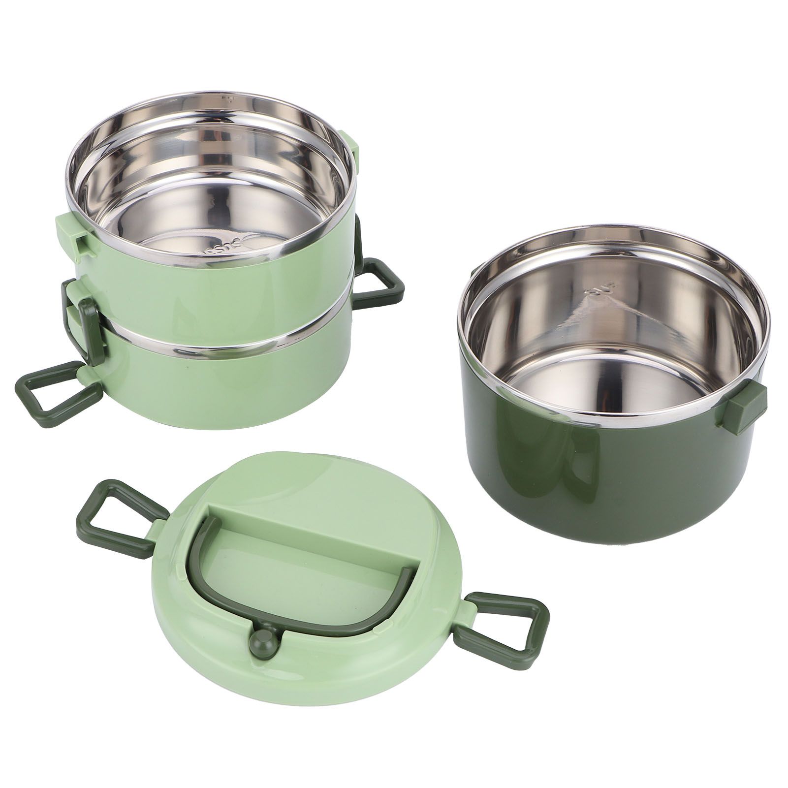 Insulated Lunch Box Stainless Steel Bento Box Portable Food Container Kitchen view 7