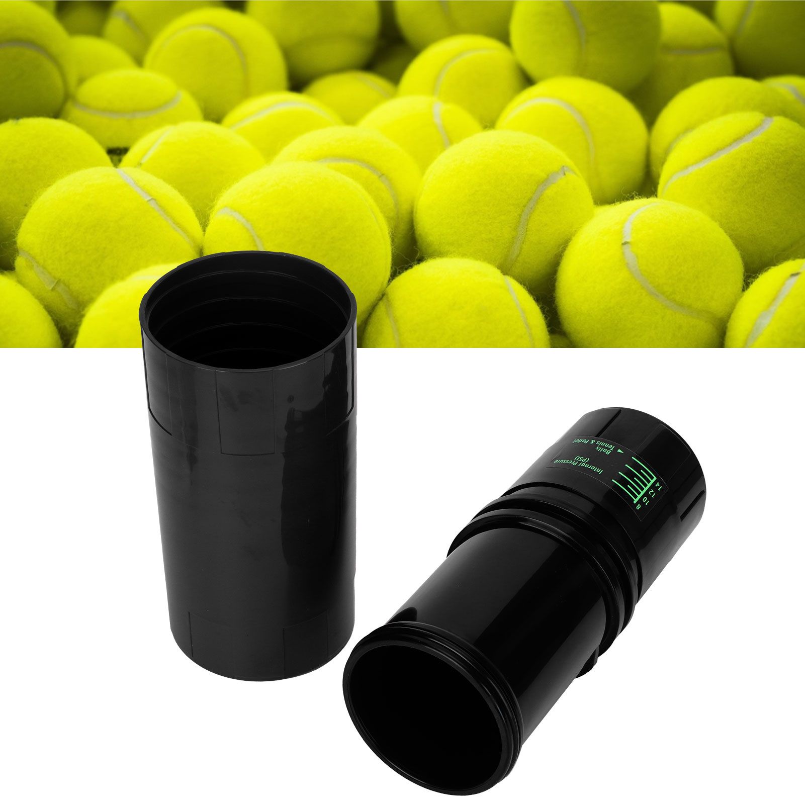 Tennis Ball Saver Storage Box Pressure Maintaining Repairing Container Sports view 9