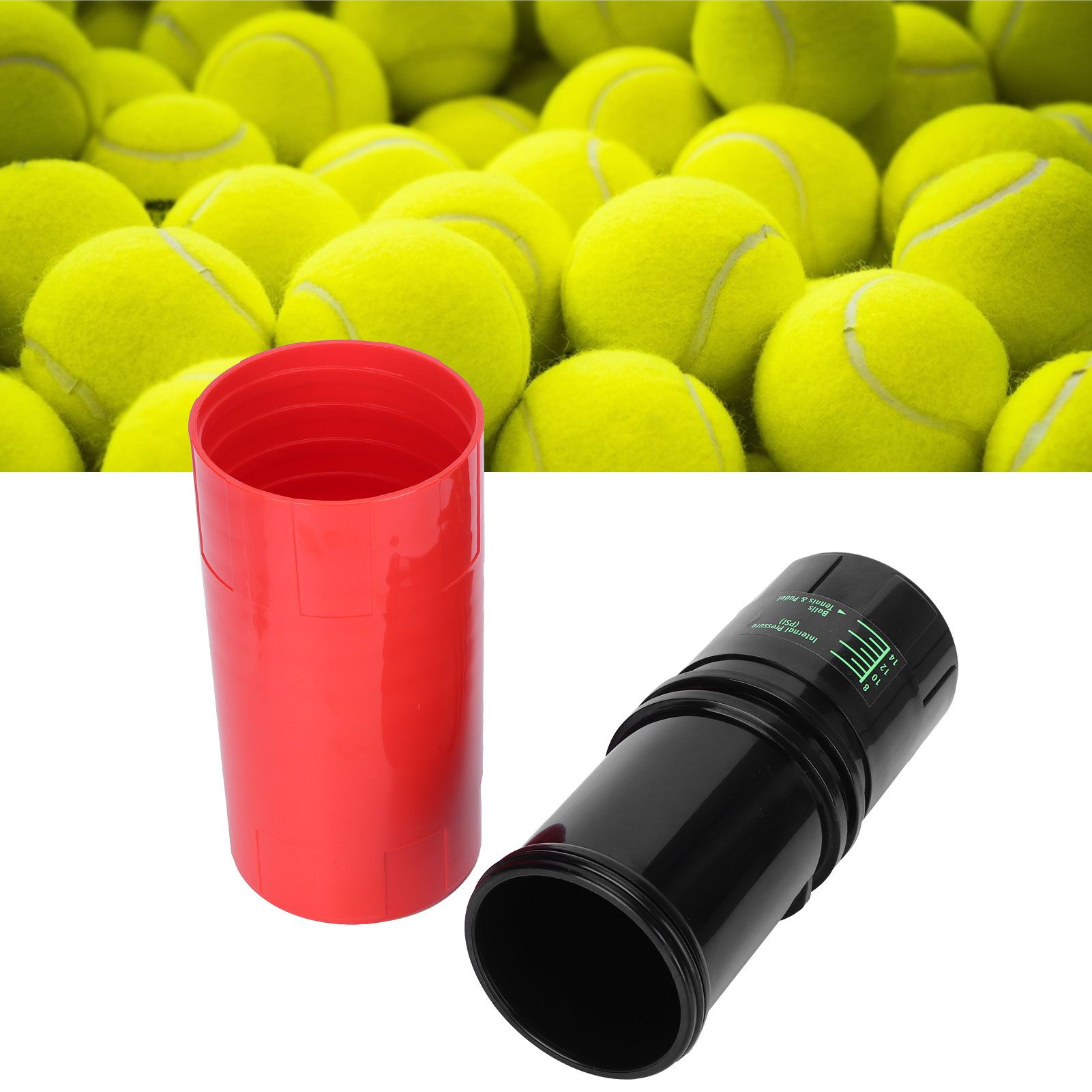 Tennis Ball Saver Storage Box Pressure Maintaining Repairing Container Sports view 9