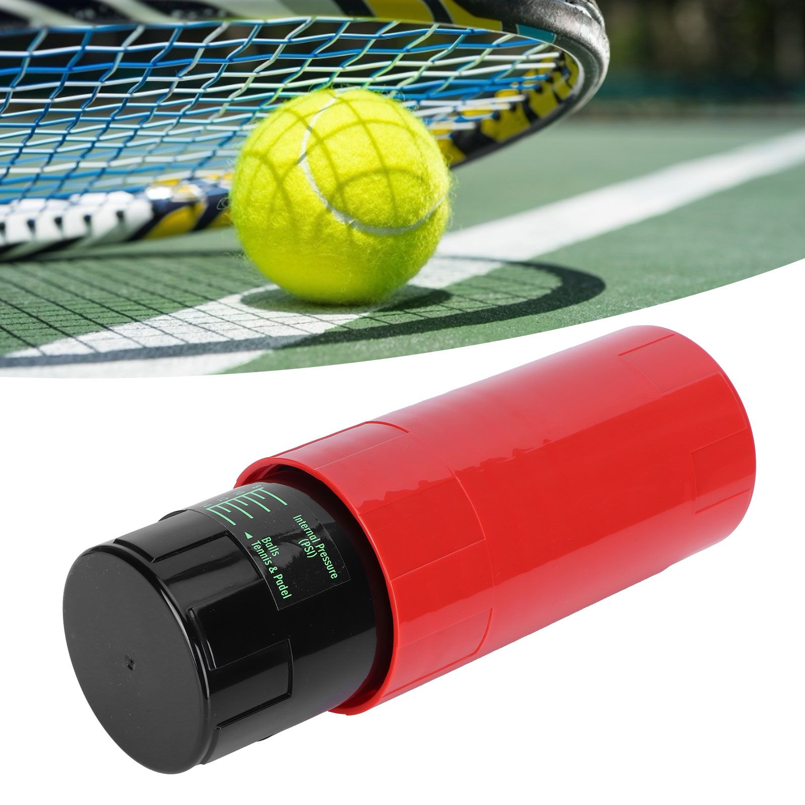 Tennis Ball Saver Storage Box Pressure Maintaining Repairing Container Sports view 10