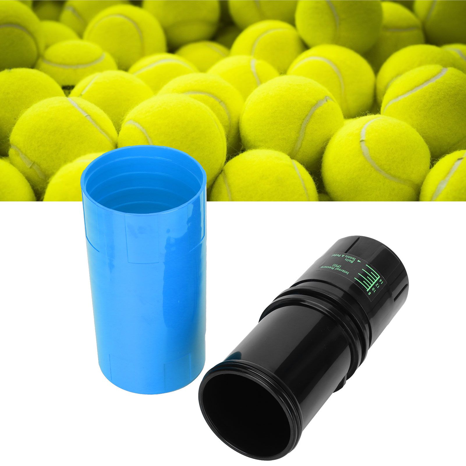 Tennis Ball Saver Storage Box Pressure Maintaining Repairing Container Sports view 9