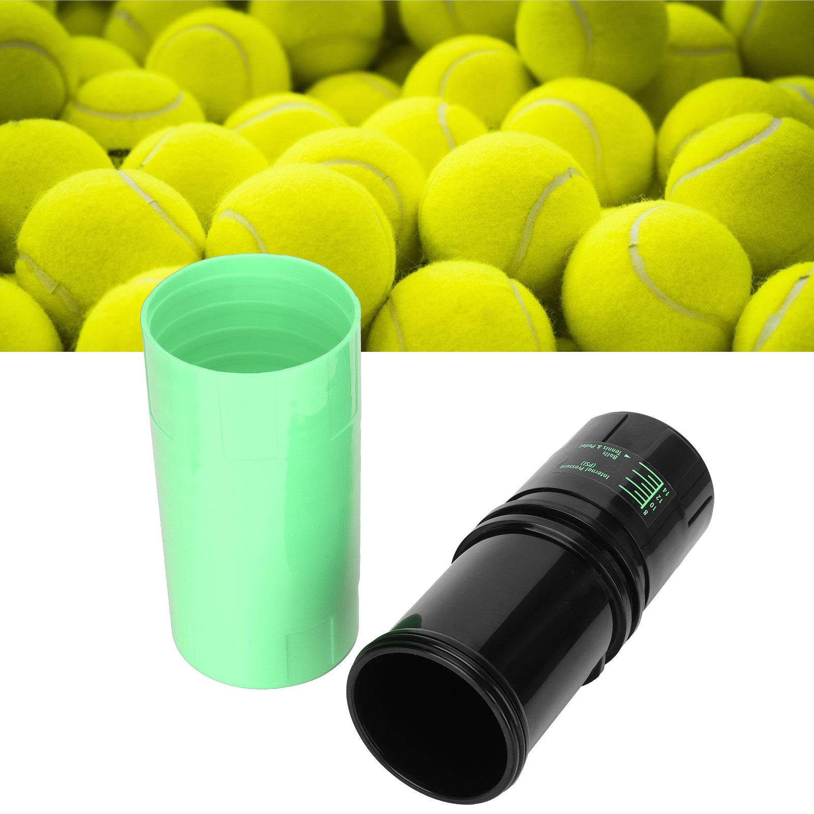 Tennis Ball Saver Storage Box Pressure Maintaining Repairing Container Sports view 9