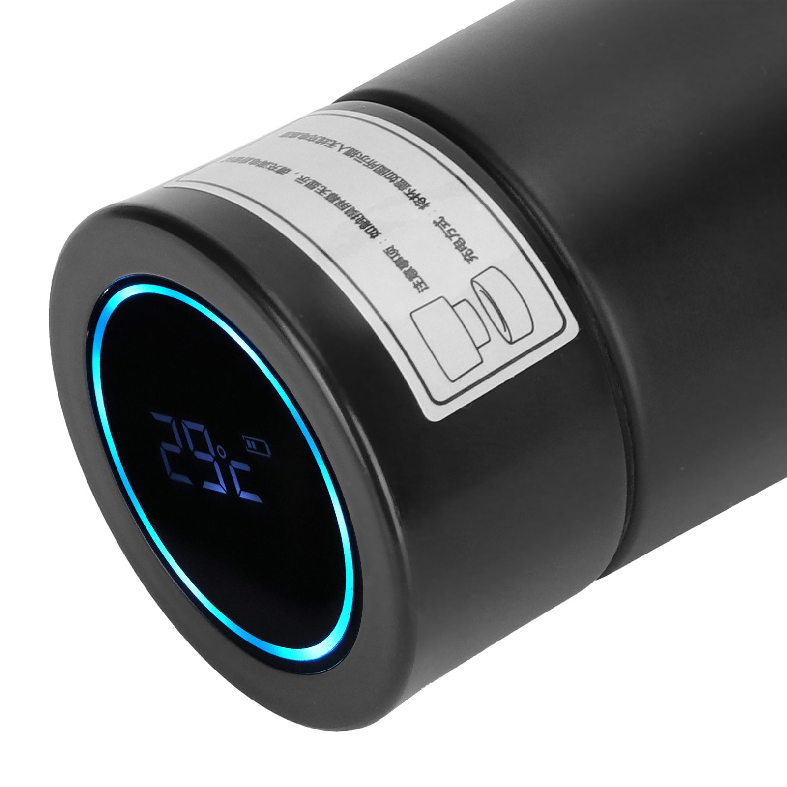 Smart Water Bottle Touch Temperature Display Timed Reminder USB Power view 12