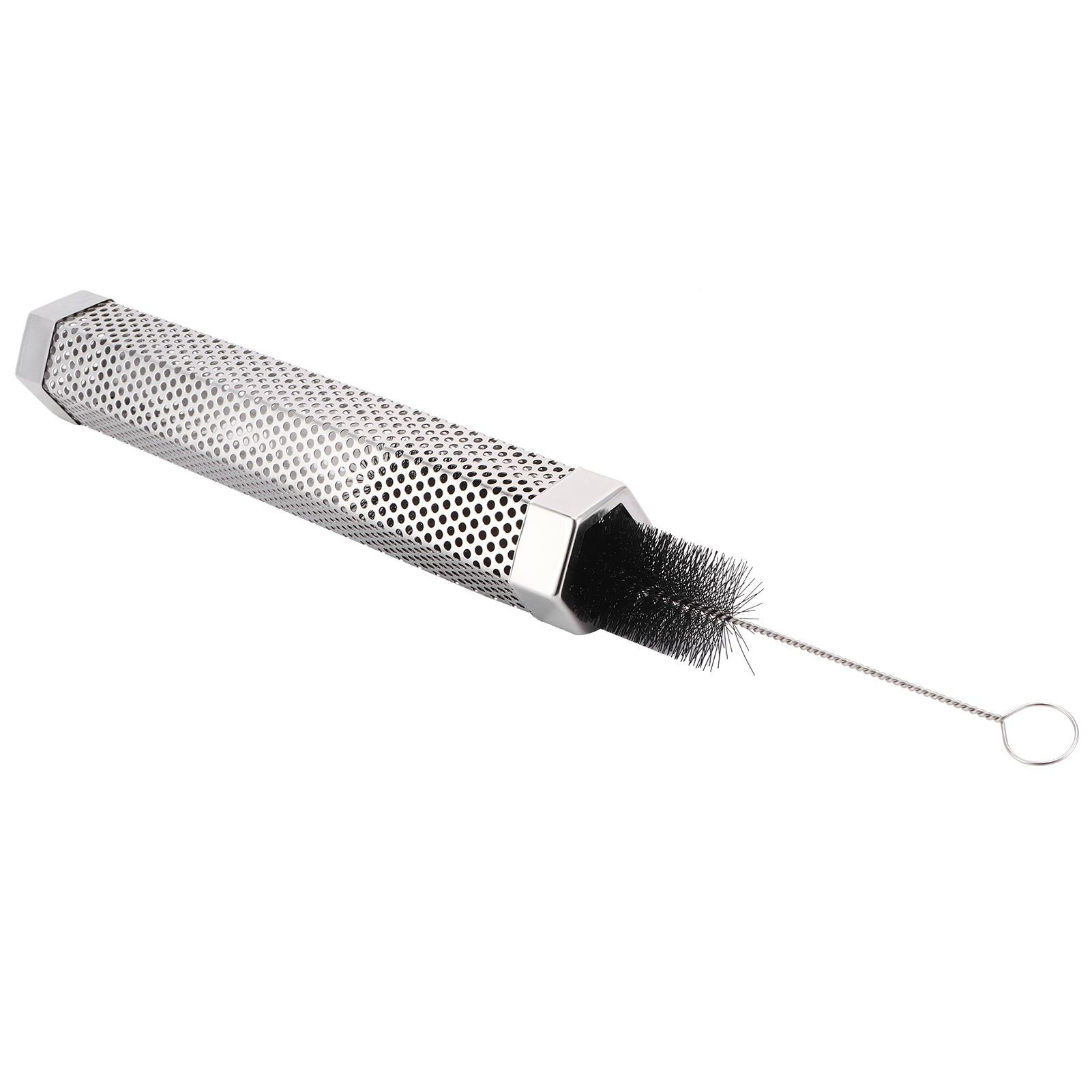 304 Stainless Steel Smoker Tube Portable Barbecue Grill Tools for Outdoor view 3