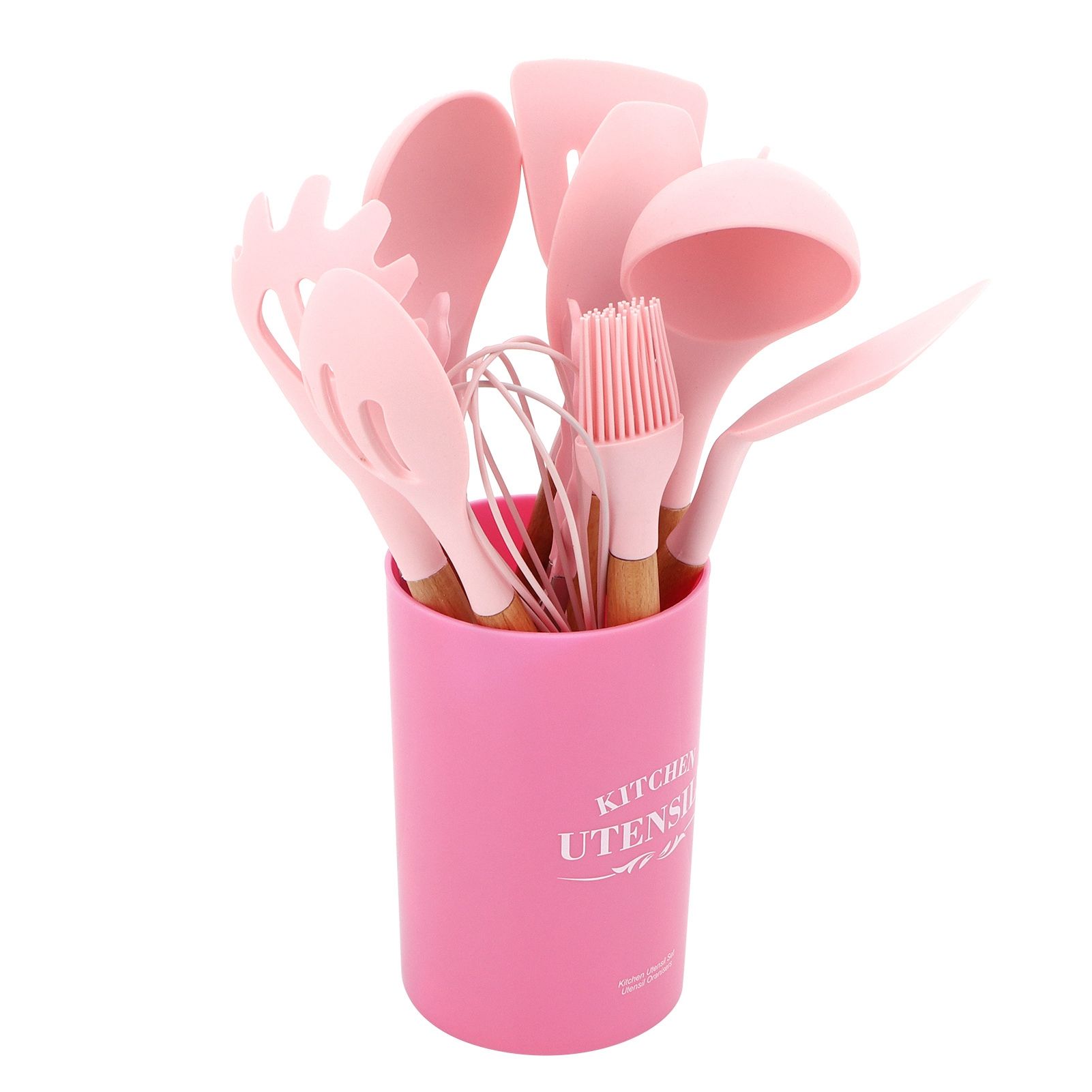 12PCS/Set Silicone Kitchen Cooking Utensils Baking Tool Heat Resistant Non
