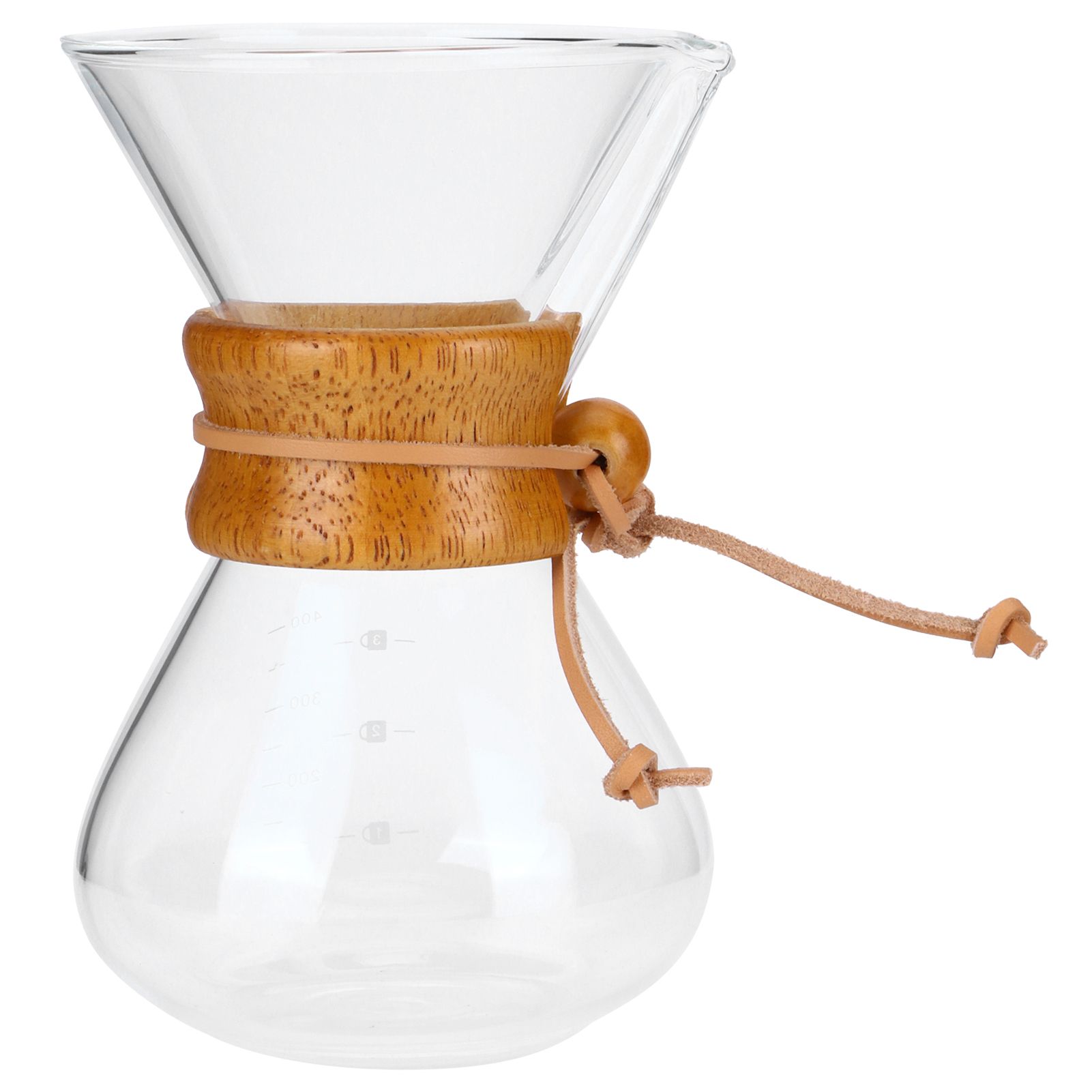 Coffee Maker High Temperature Resistant Glass Coffee Drip Brewing Pot with