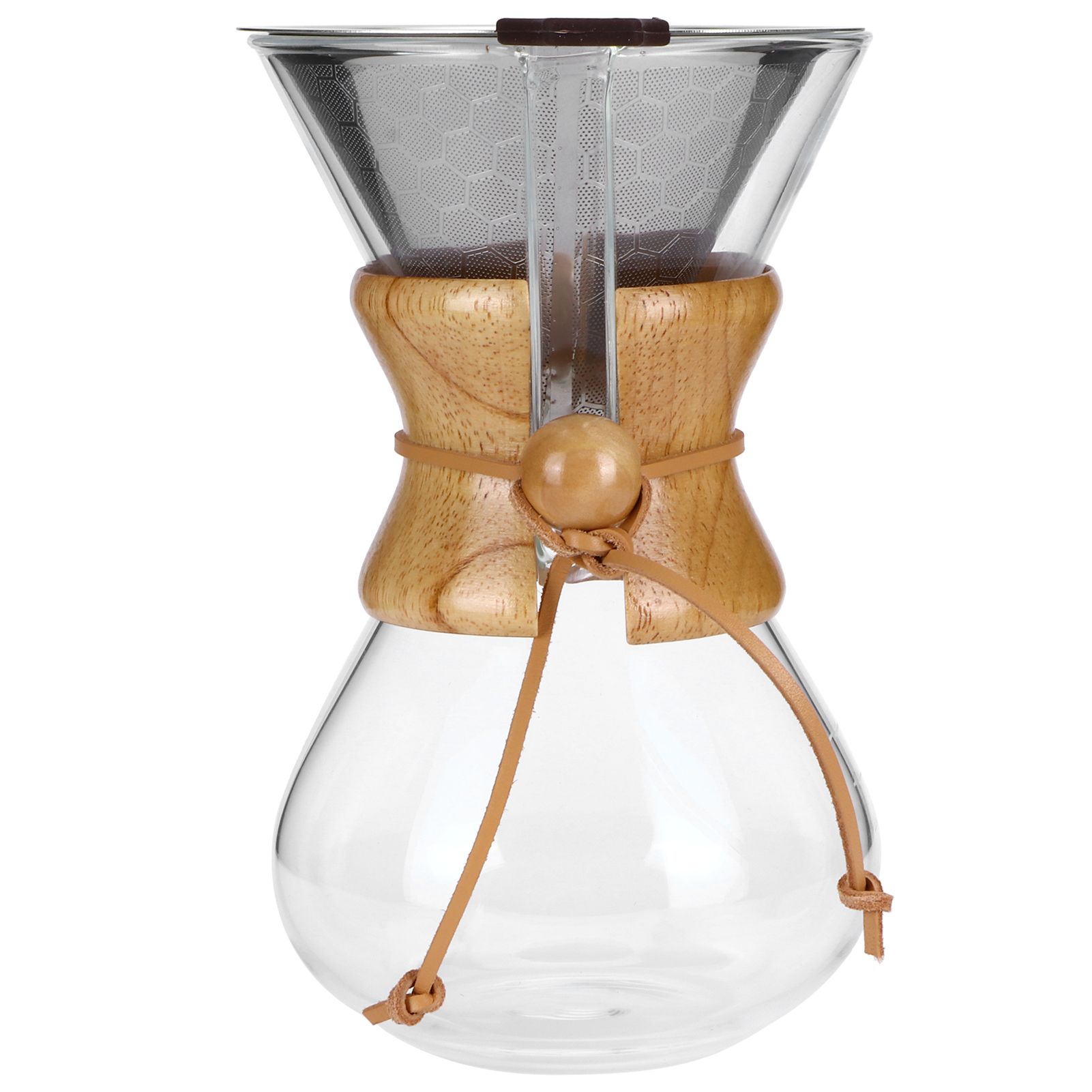 Coffee Maker High Temperature Resistant Glass Coffee Drip Brewing Pot with