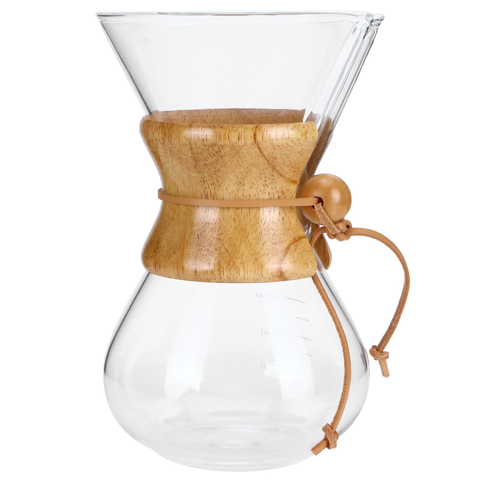 Coffee Maker High Temperature Resistant Glass Coffee Drip Brewing Pot with view 6
