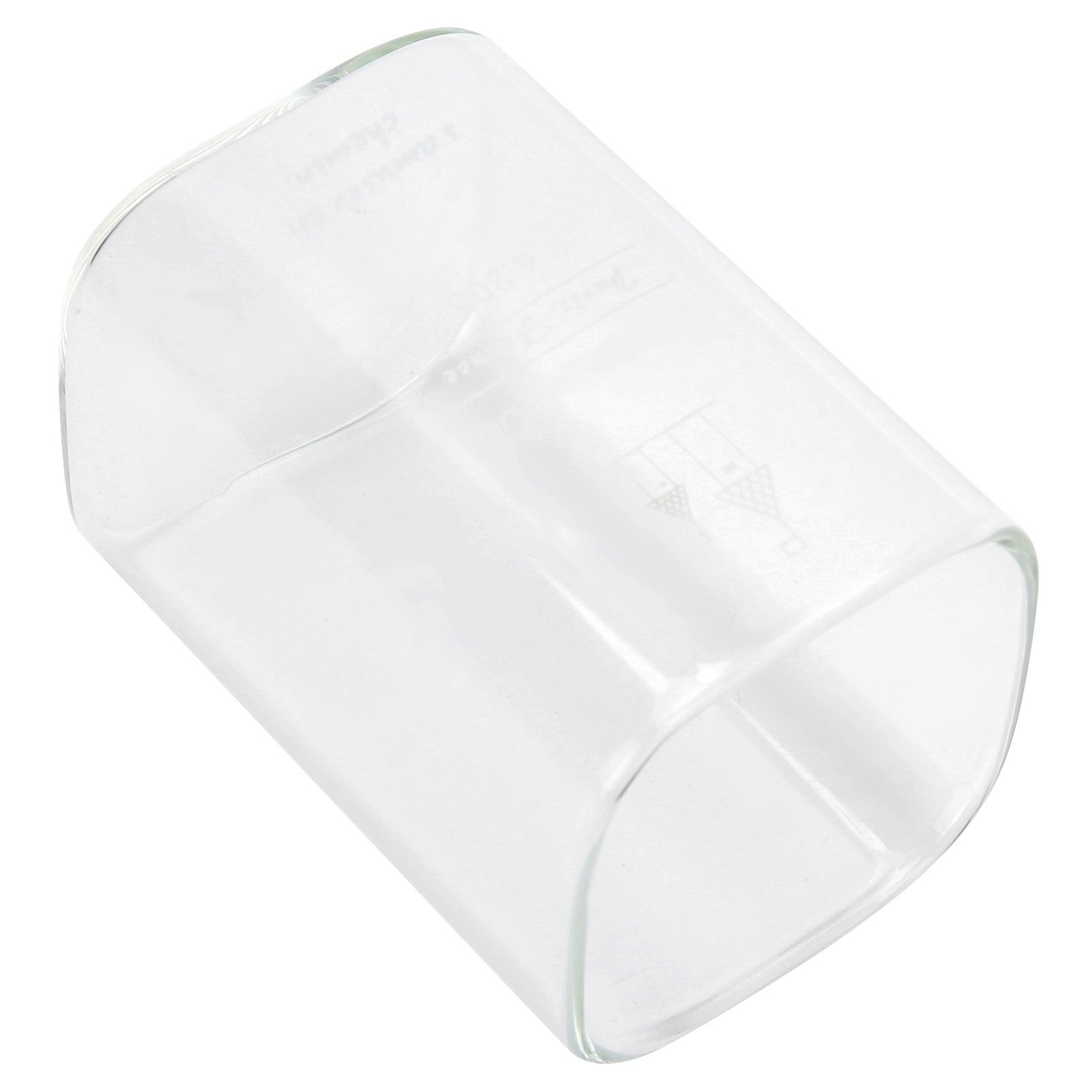 Square Glass Water Cup 240ml HeatResistant Beverage Drinking Mug Kitchen view 7