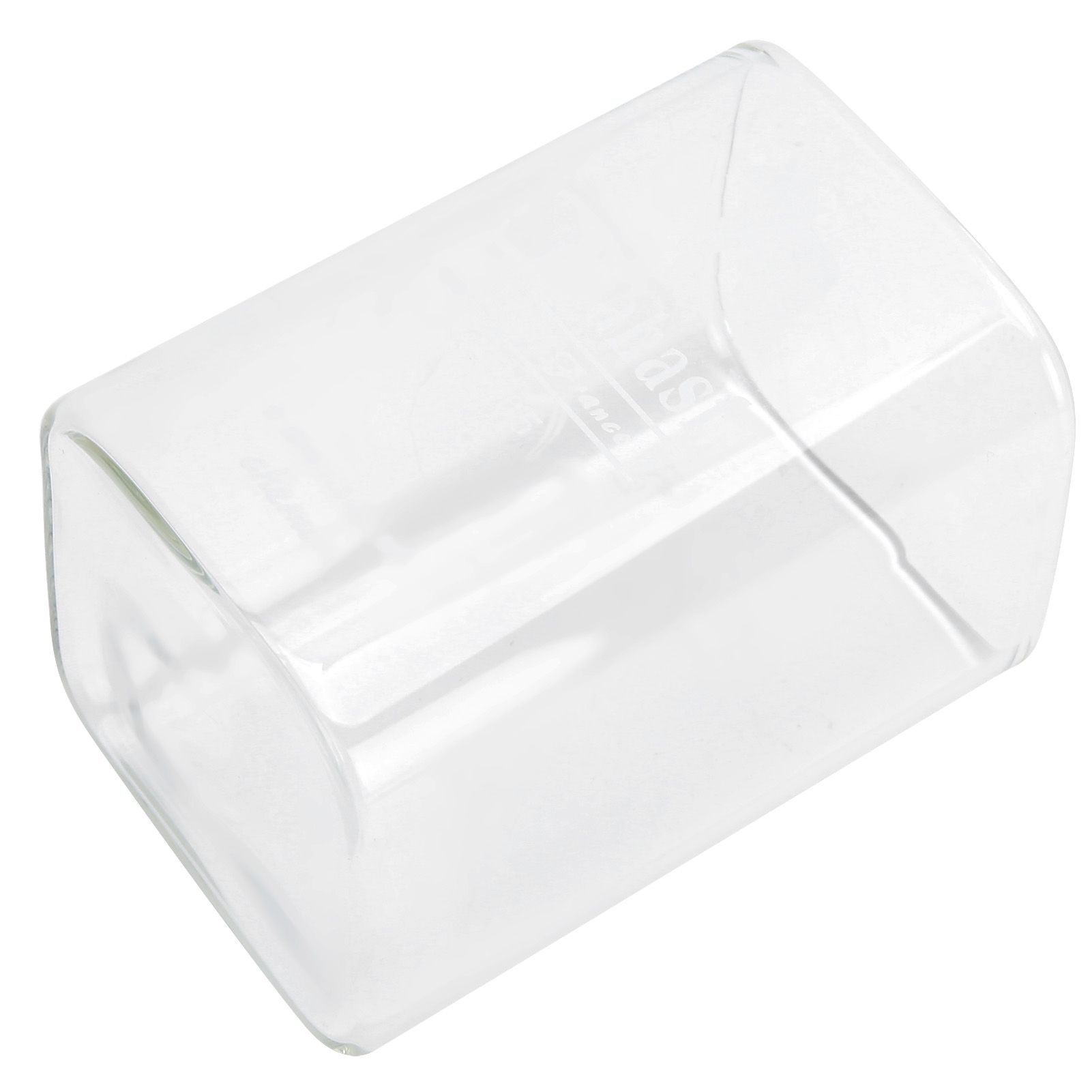 Square Glass Water Cup 240ml HeatResistant Beverage Drinking Mug Kitchen view 6