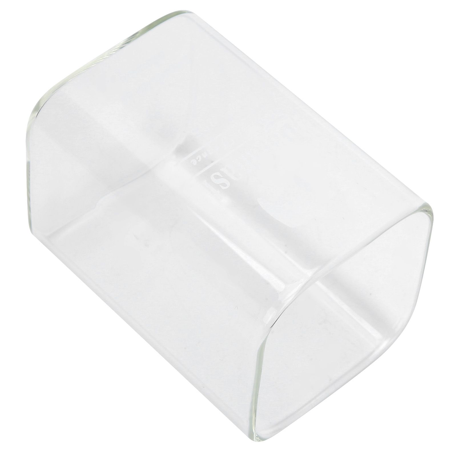 Square Glass Water Cup 240ml HeatResistant Beverage Drinking Mug Kitchen view 7