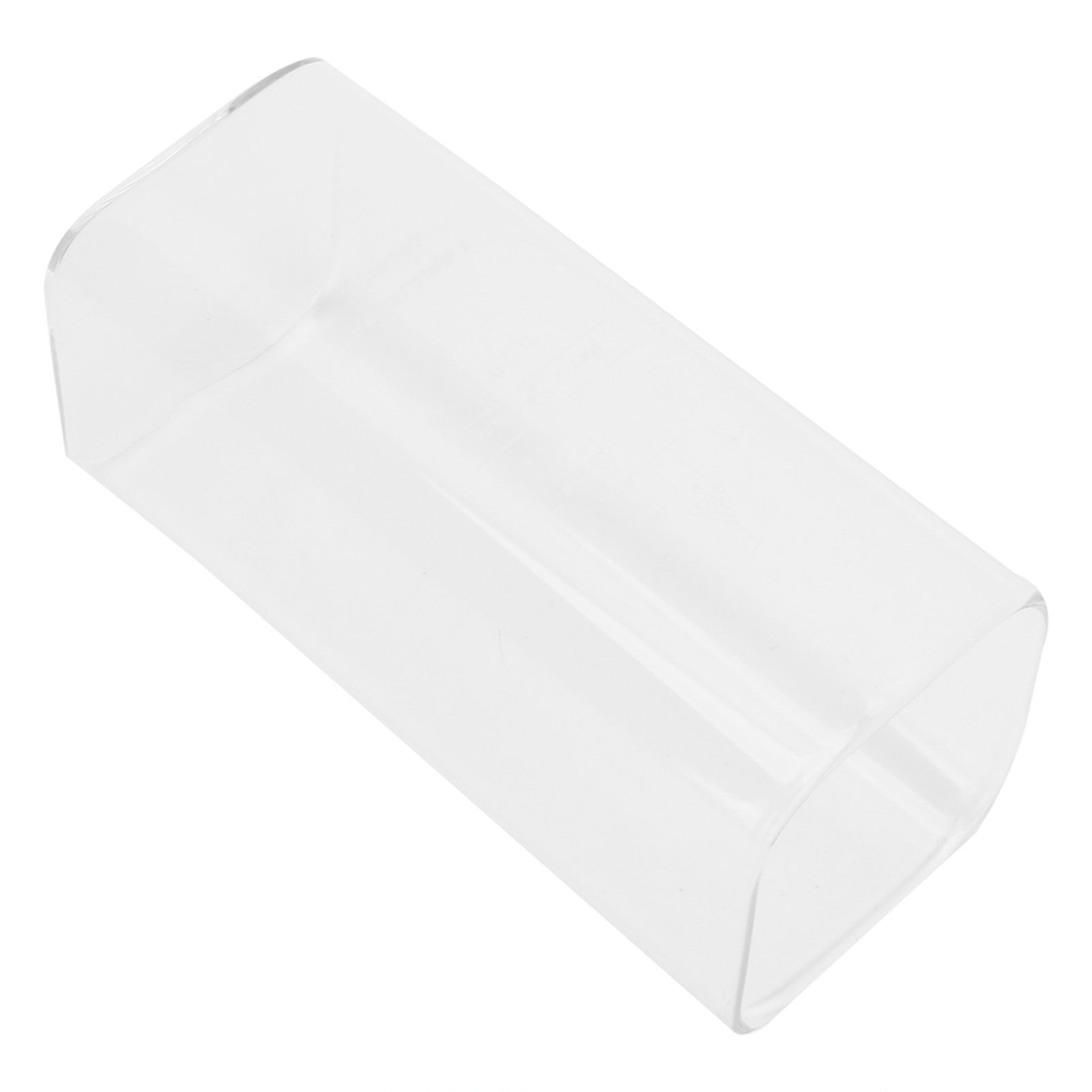 400ml Water Cup Square Heat Resistant Glass Mug Beverage Milk Breakfast Cup view 7