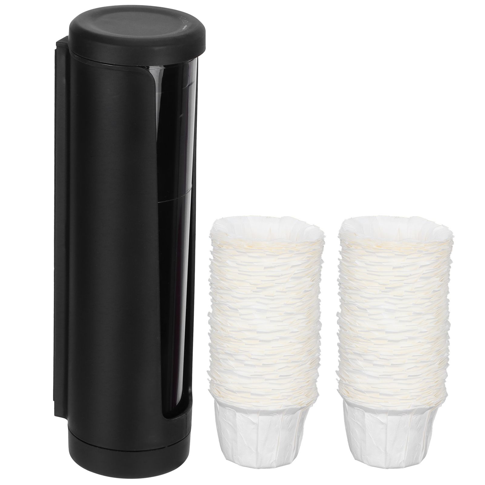 Disposable Cup Dispenser Wall Hanging Coffee Paper Filter Holder Storage