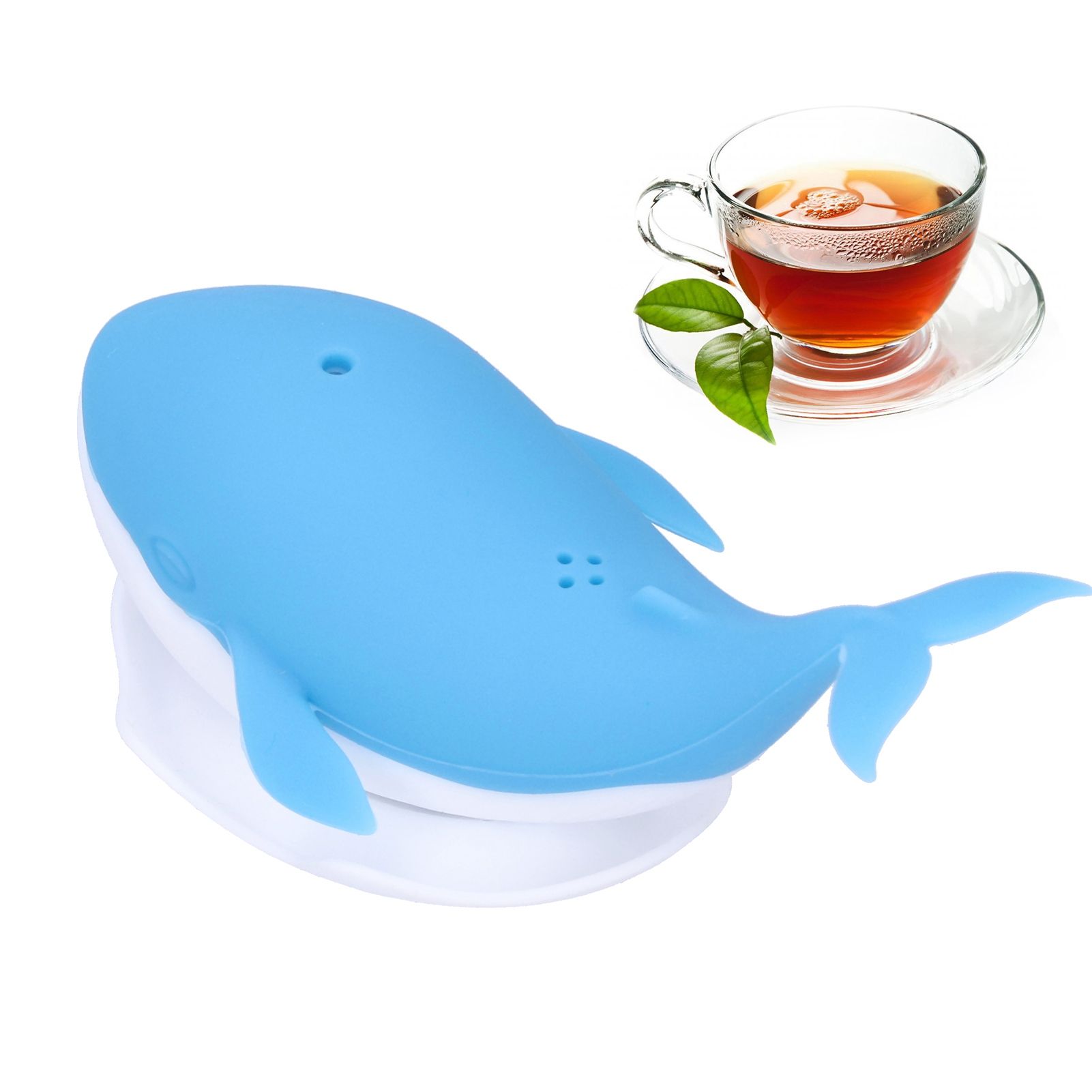 Tea Infuser Cute Cartoon Animal Shaped Silicone Tea Bag Leaf Filter Brewing Tools view 9