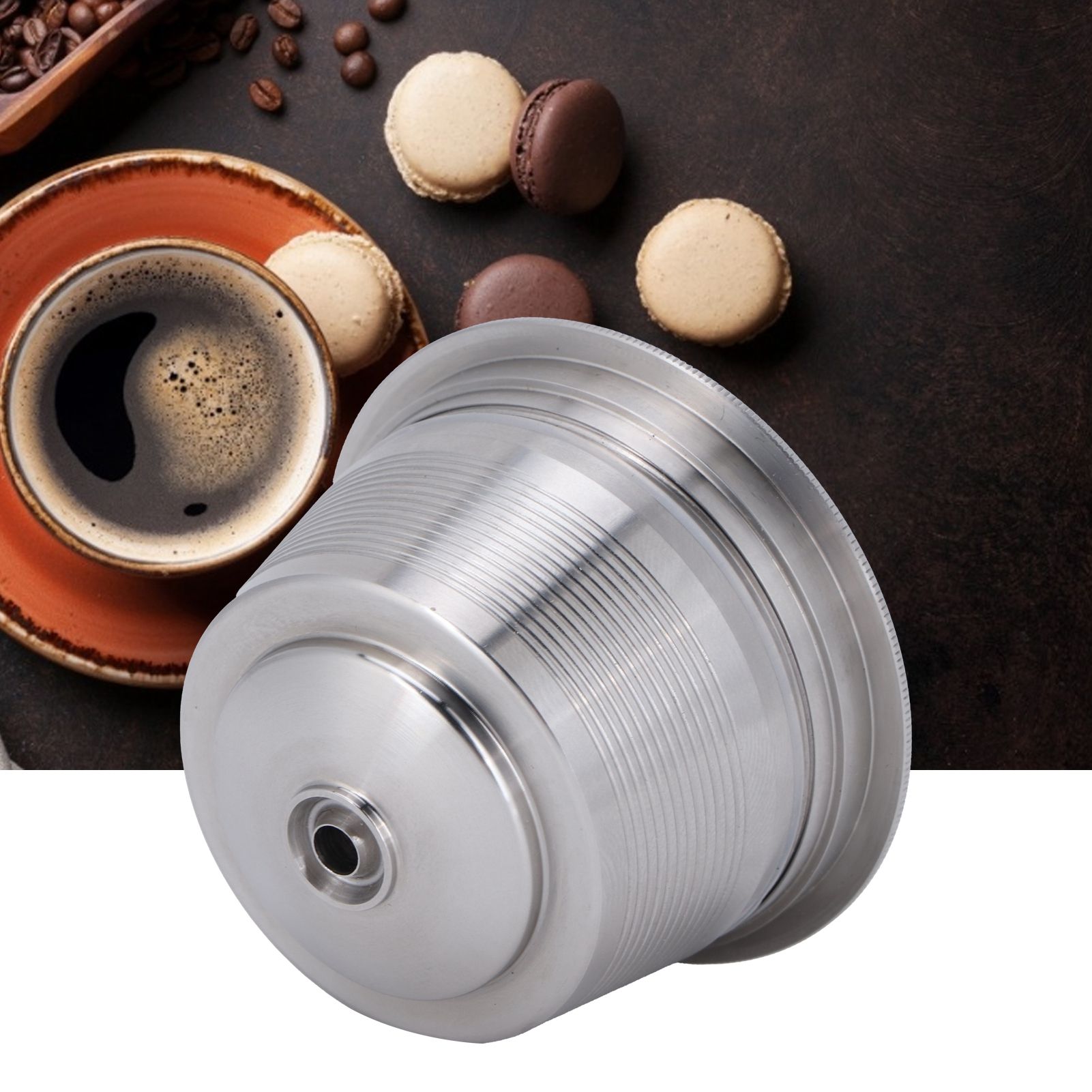 Coffee Capsule Set Stainless Steel Reusable Refillable Capsule for Dolce Gusto view 10