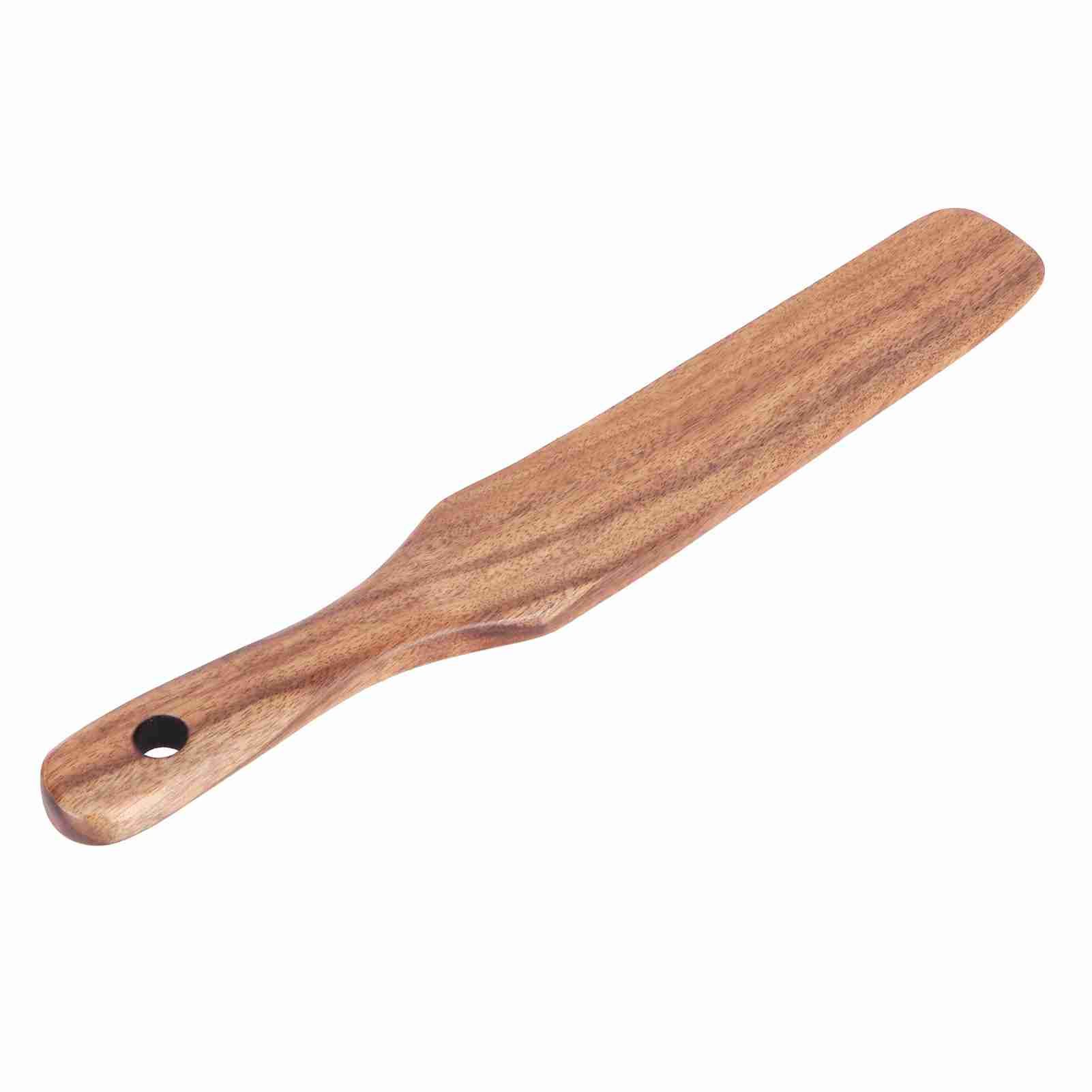 Teak Cream Spatula NonStick Wooden Cooking Spatula for Household Kitchen Utensil view 9