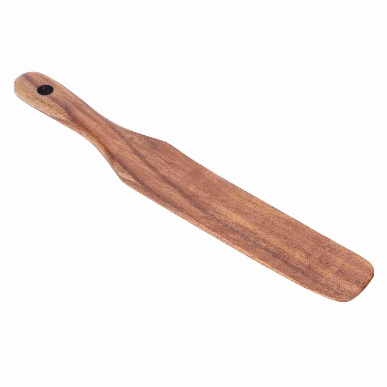 Teak Cream Spatula NonStick Wooden Cooking Spatula for Household Kitchen Utensil view 10