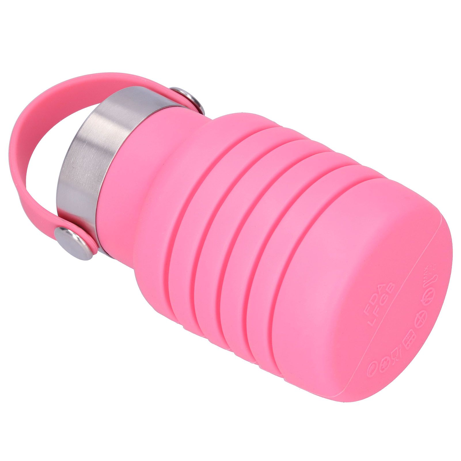 500ml Collapsible Water Bottle Foldable Cup Portable Outdoor Travel Sports Bottle view 5
