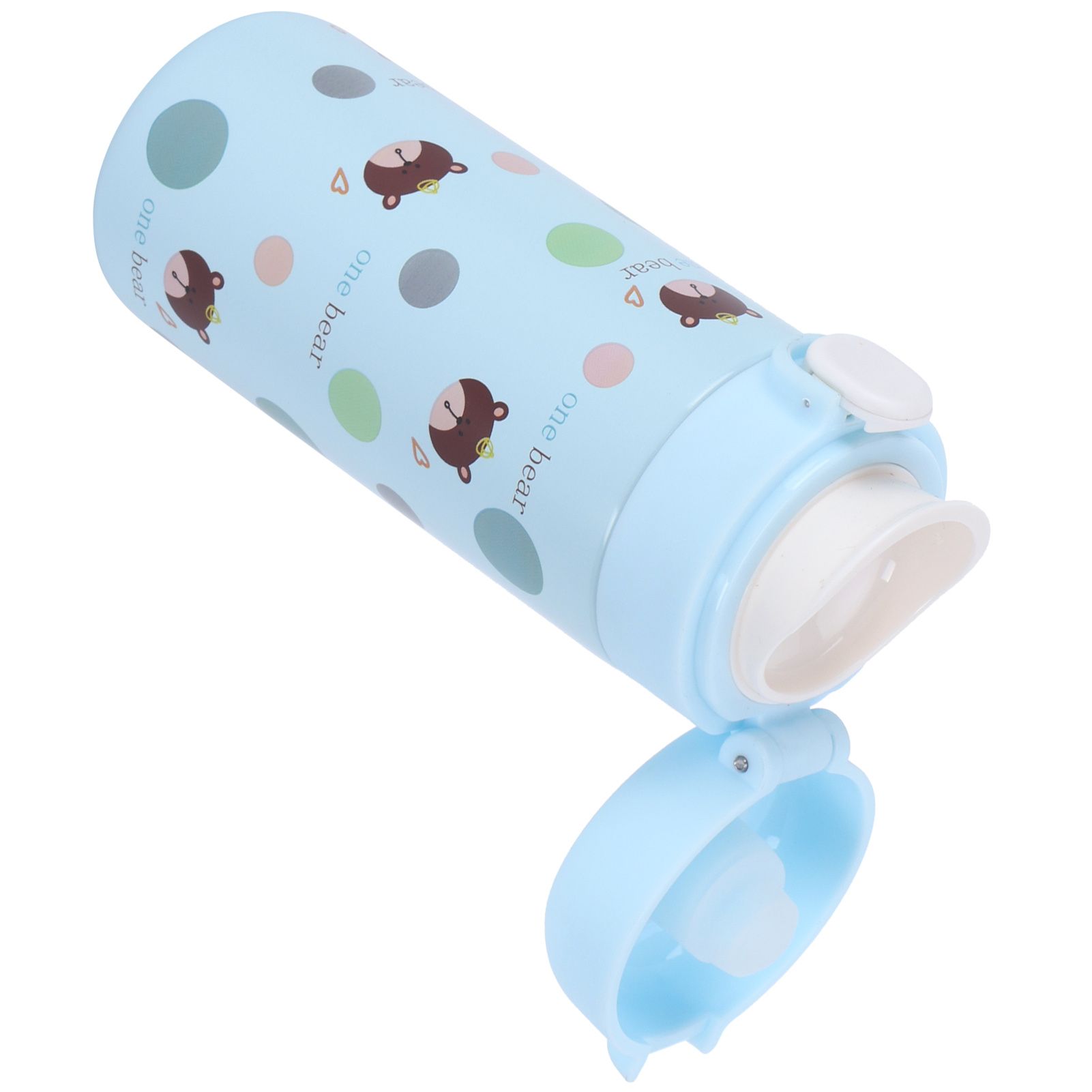 Cartoon Animal Water Cup 304 Stainless Steel Originality Bounce Button Mug for view 8