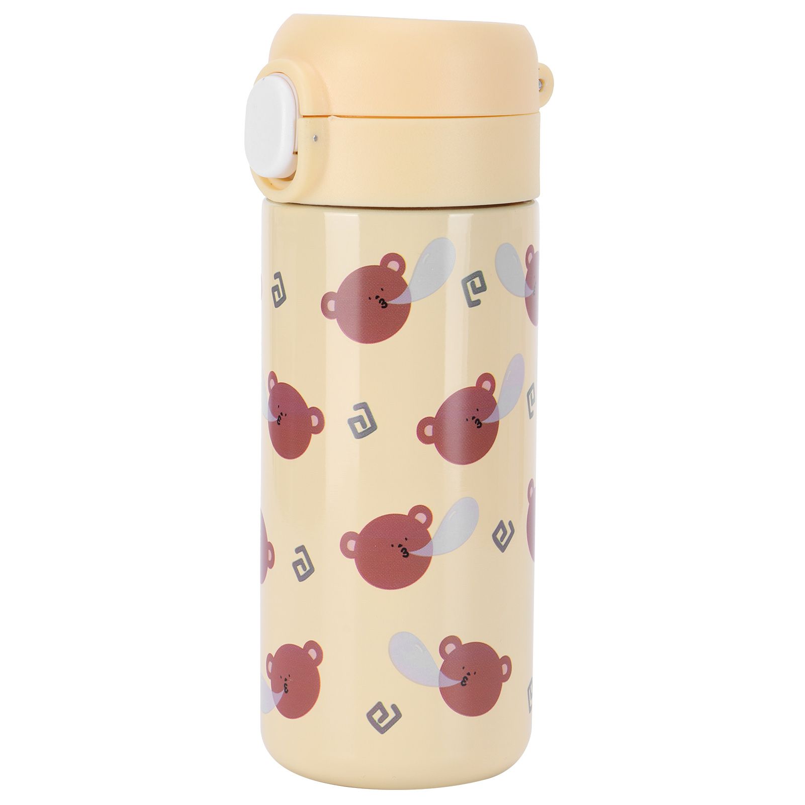 Cartoon Animal Water Cup 304 Stainless Steel Originality Bounce Button Mug for view 6