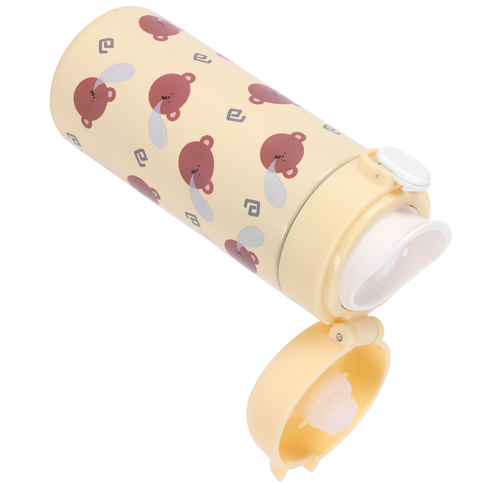 Cartoon Animal Water Cup 304 Stainless Steel Originality Bounce Button Mug for view 8