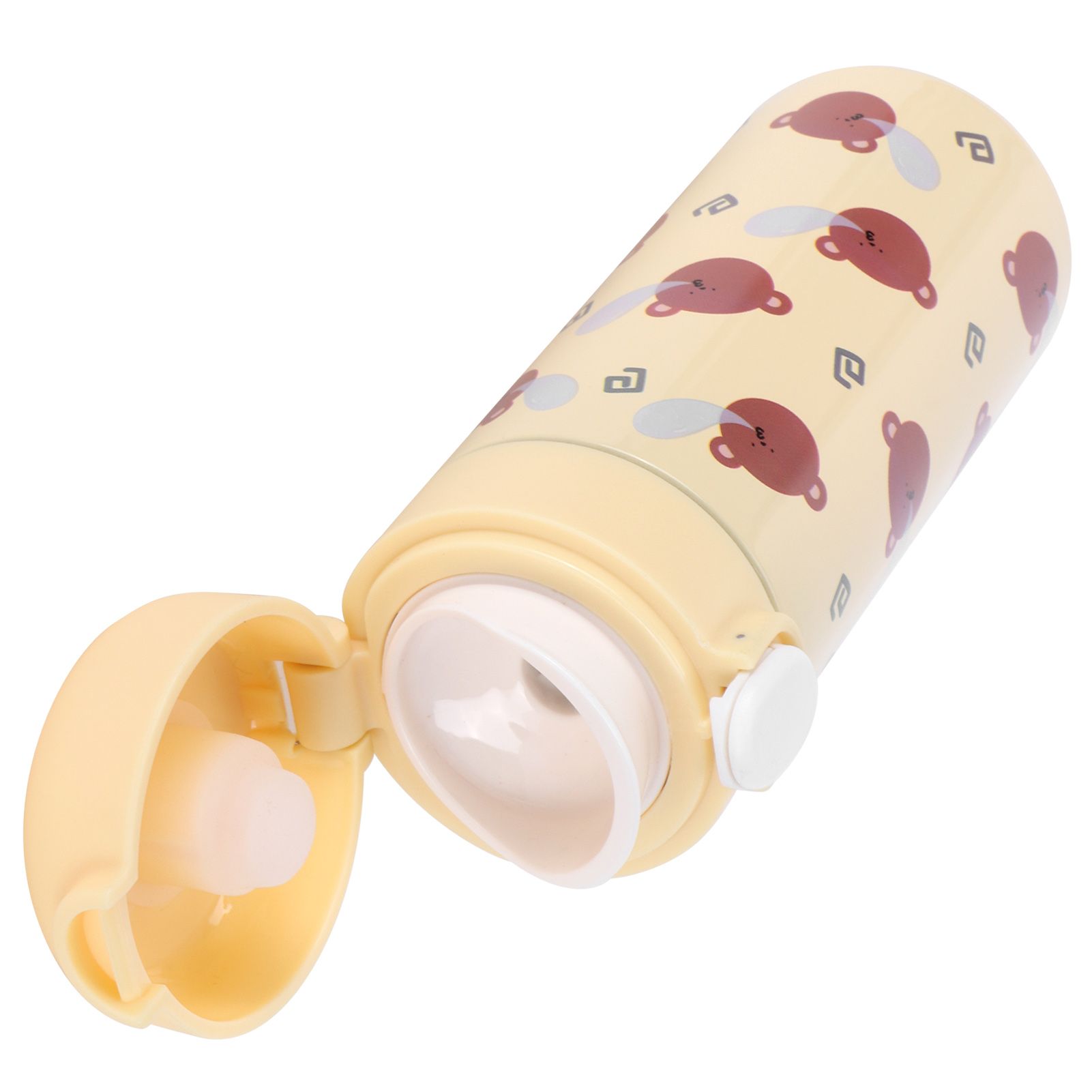 Cartoon Animal Water Cup 304 Stainless Steel Originality Bounce Button Mug for view 9