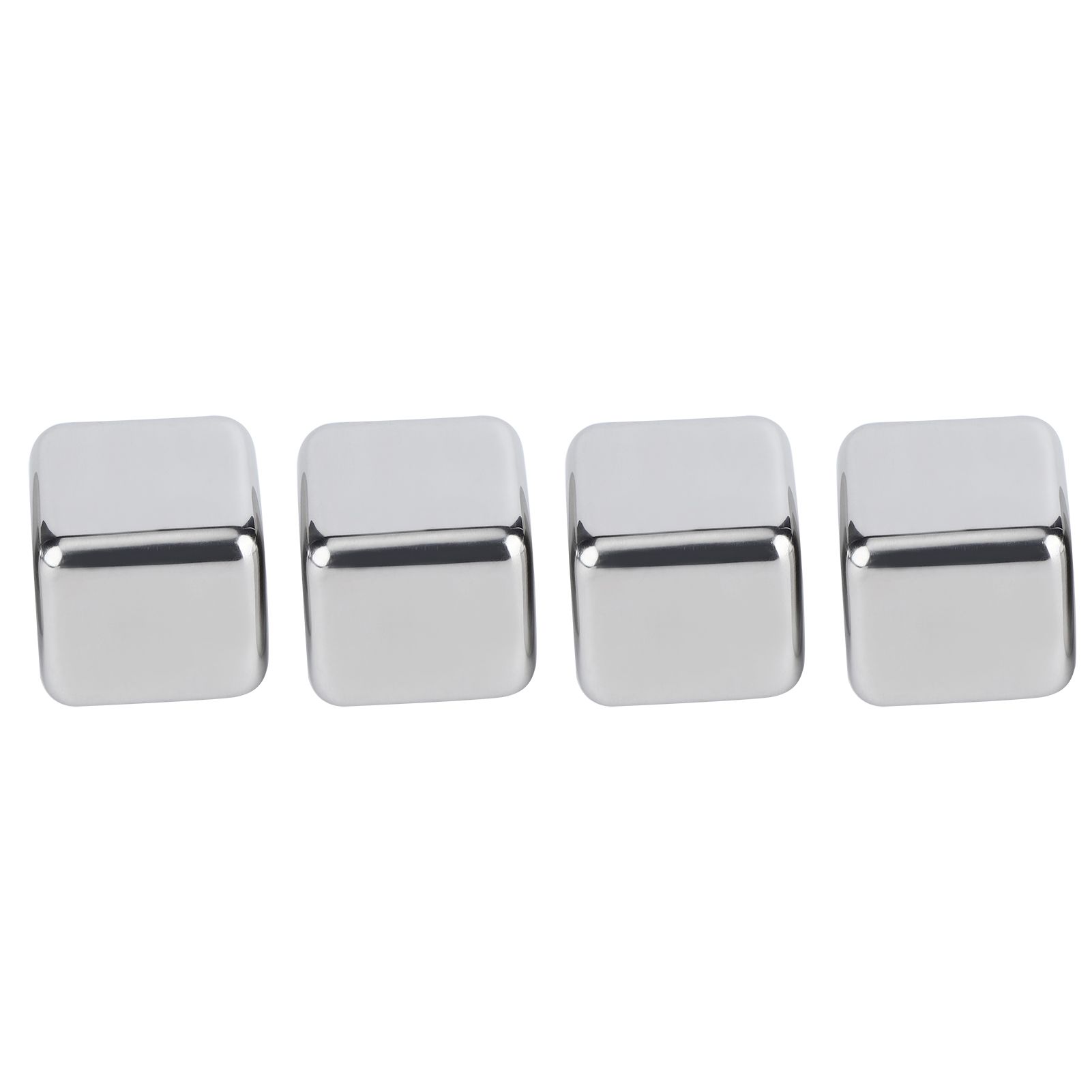 Ice Cubes with Clamp Reusable 304 Stainless Steel Ice Stone for Wine Whiskey view 3