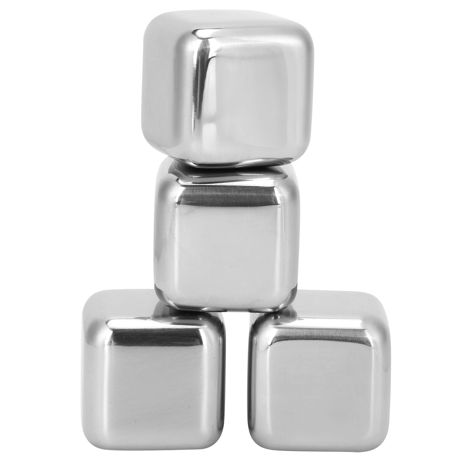Ice Cubes with Clamp Reusable 304 Stainless Steel Ice Stone for Wine Whiskey view 8