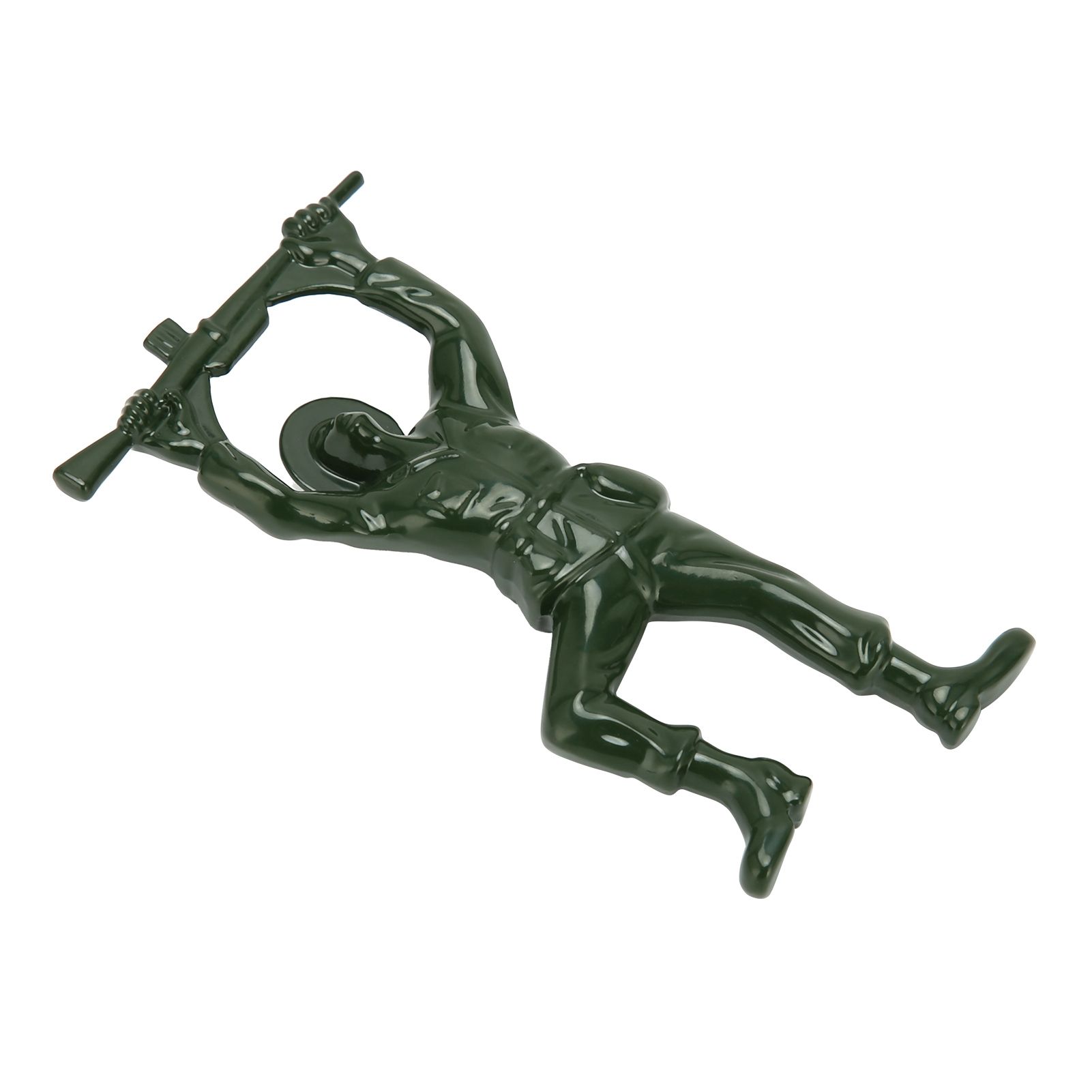 Green Bottle Opener Unique Soldier Shaped Zinc Alloy Beer Opening Tool Kitchen view 5