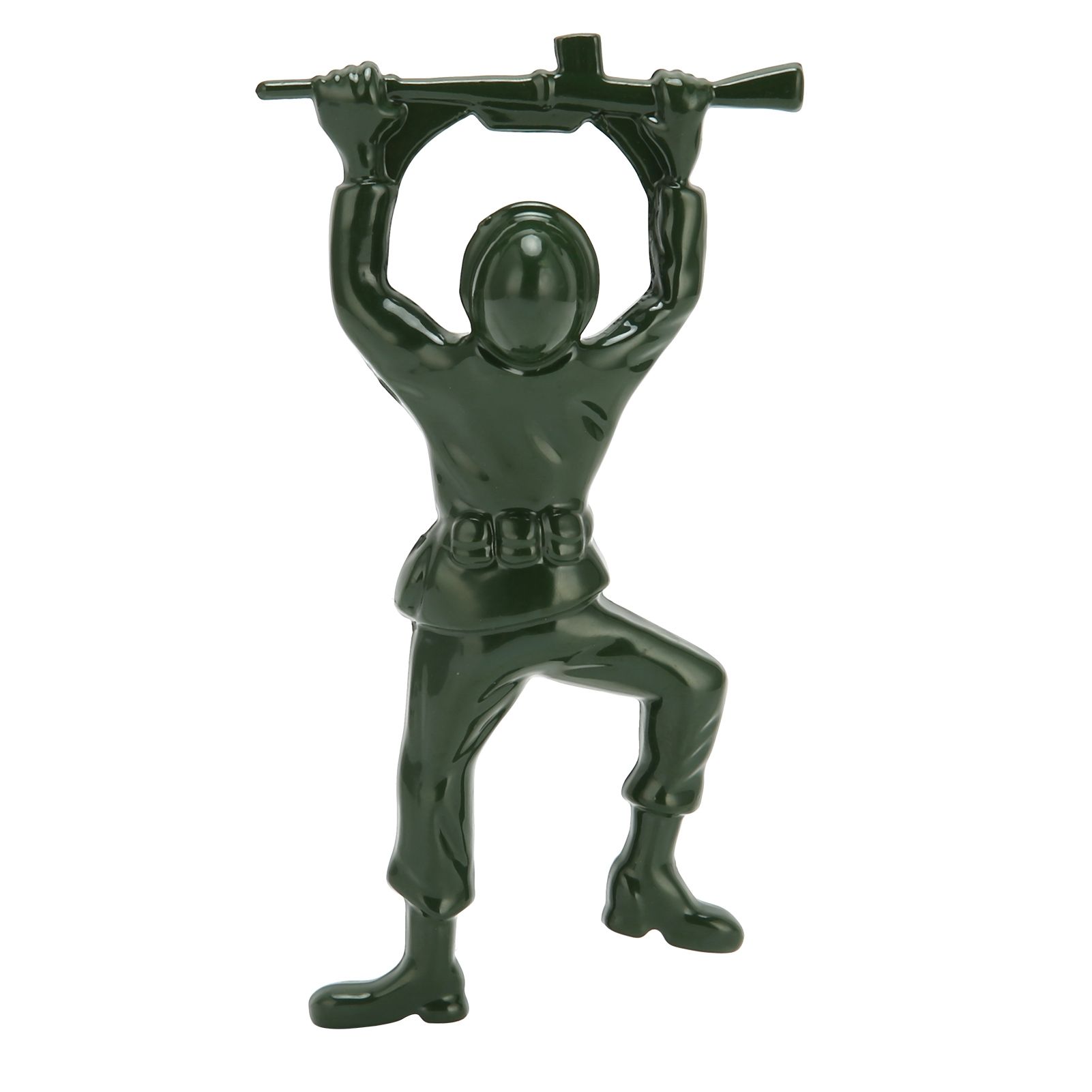 Green Bottle Opener Unique Soldier Shaped Zinc Alloy Beer Opening Tool Kitchen view 7