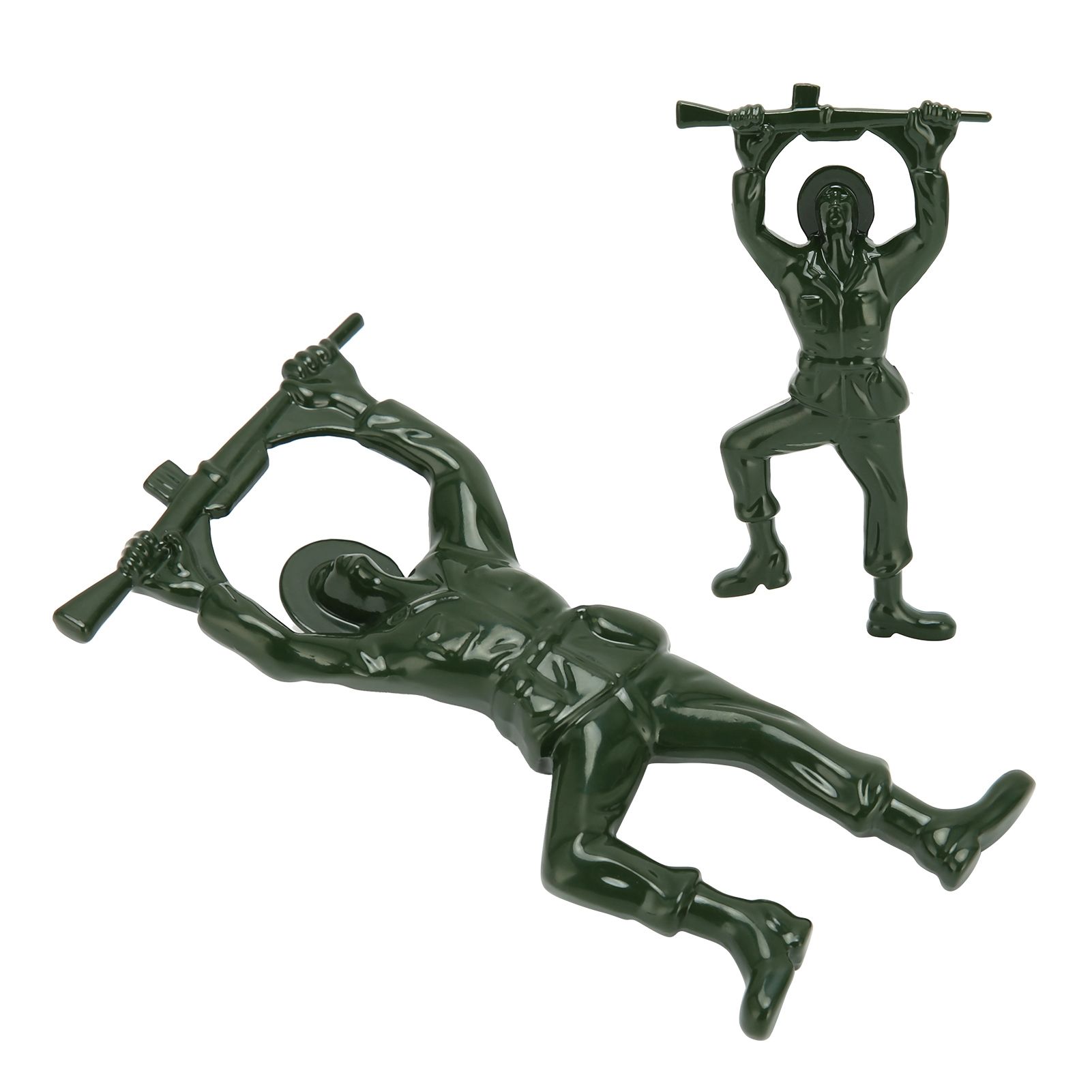 Green Bottle Opener Unique Soldier Shaped Zinc Alloy Beer Opening Tool Kitchen view 9