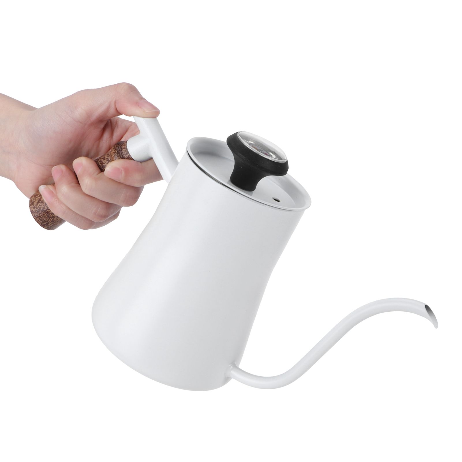 650ml Hanging Ear Hand Coffee Pot Stainless Steel Drip Type Coffeeware Tool view 10