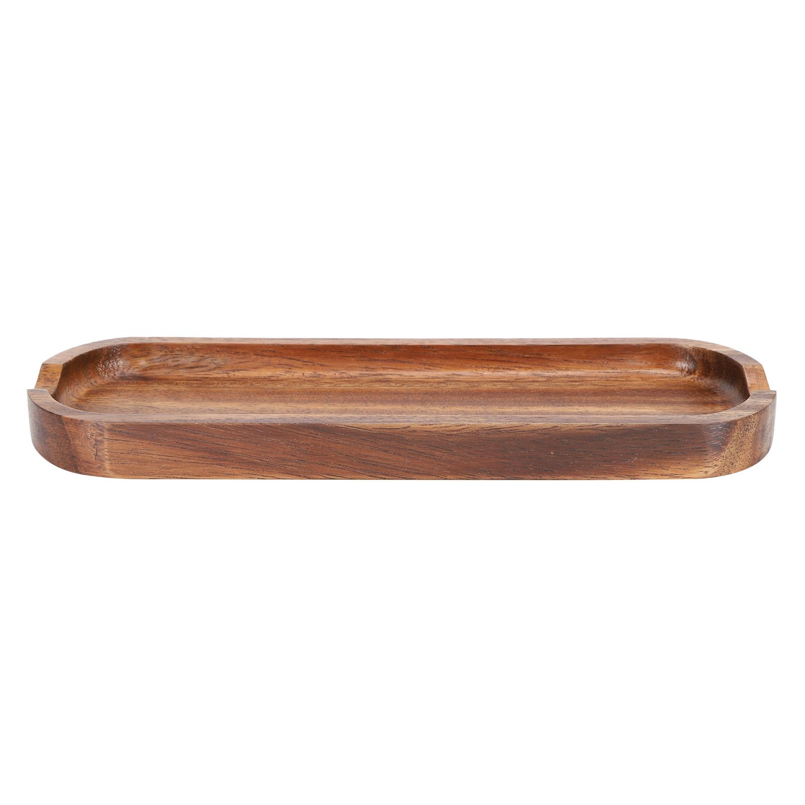 Teak Spatula Shovel Storage Tray Food Grade Cooking Shovel Holder Base for Kitchen view 2