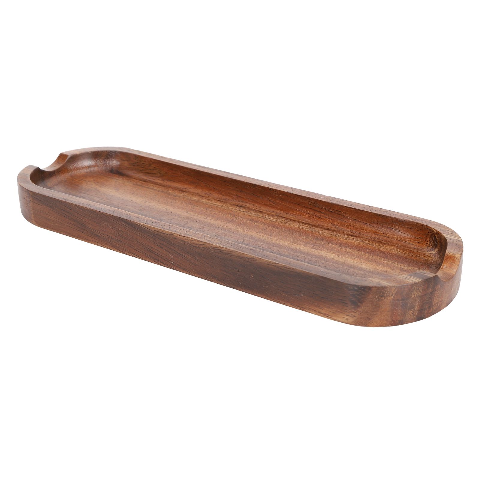 Teak Spatula Shovel Storage Tray Food Grade Cooking Shovel Holder Base for Kitchen view 3