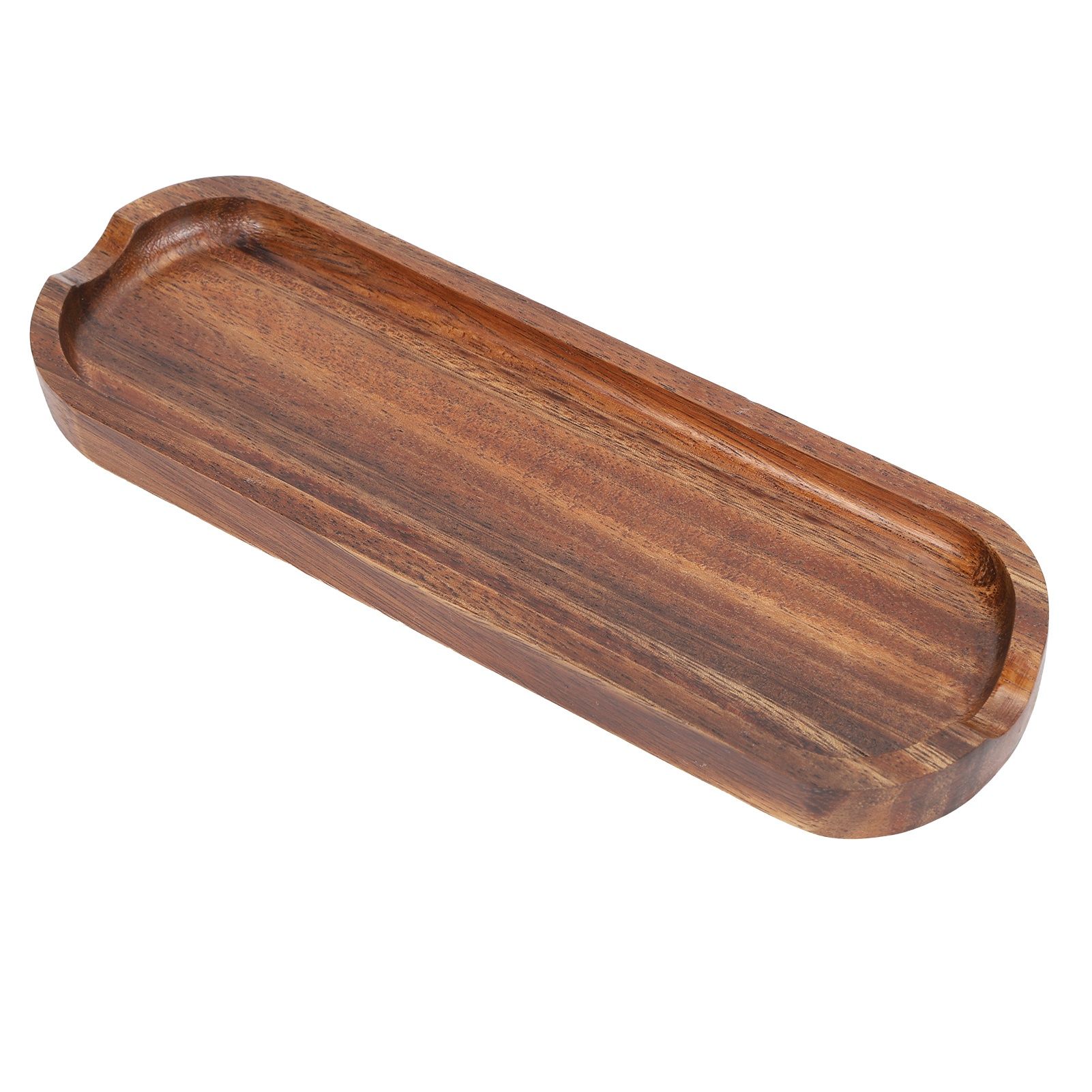 Teak Spatula Shovel Storage Tray Food Grade Cooking Shovel Holder Base for Kitchen view 5