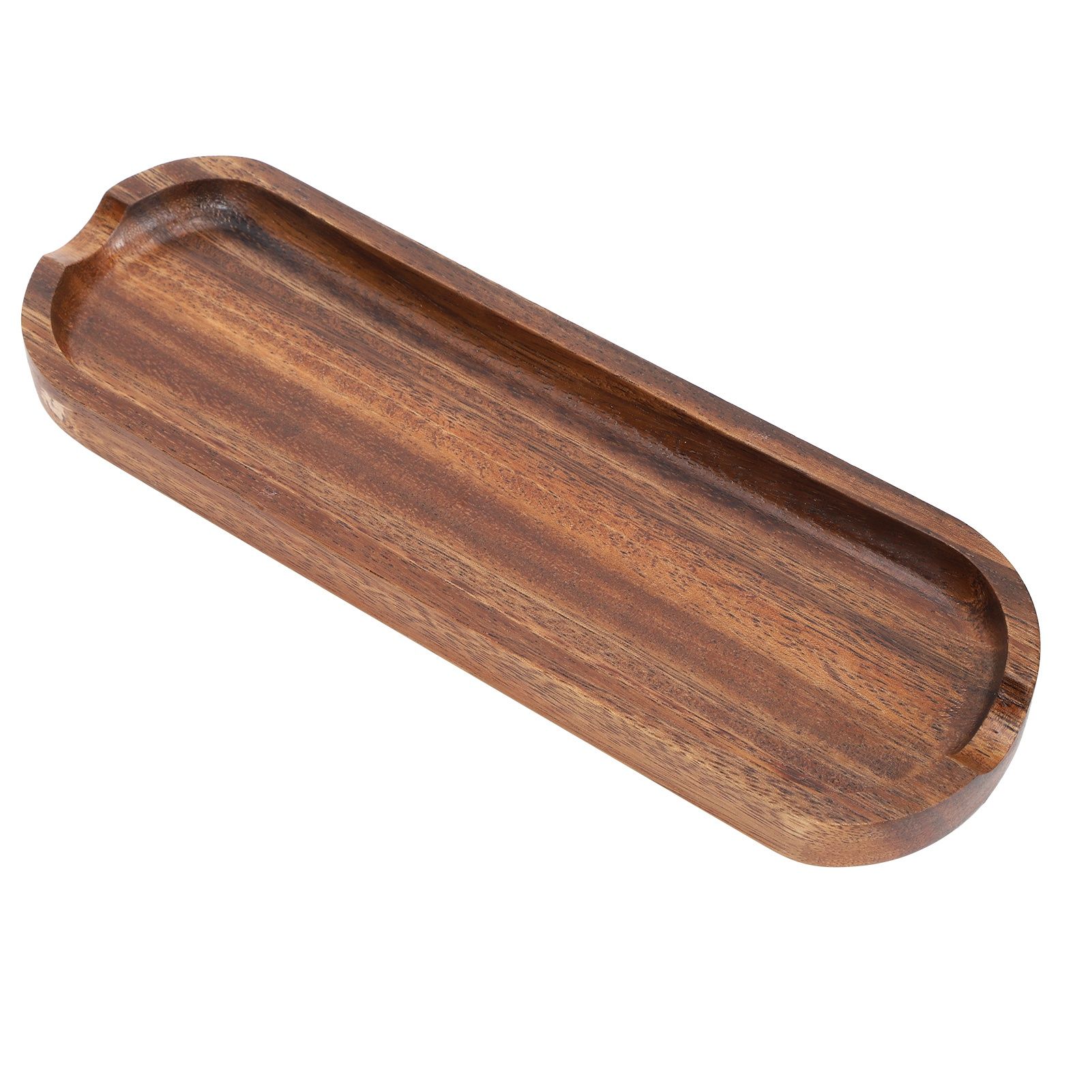 Teak Spatula Shovel Storage Tray Food Grade Cooking Shovel Holder Base for Kitchen view 9