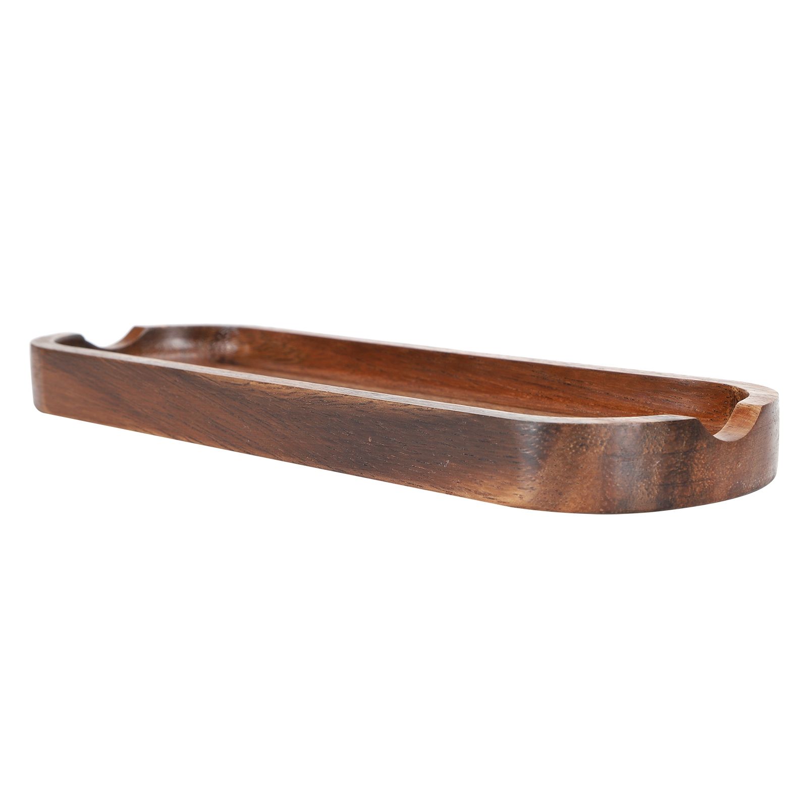 Teak Spatula Shovel Storage Tray Food Grade Cooking Shovel Holder Base for Kitchen view 10