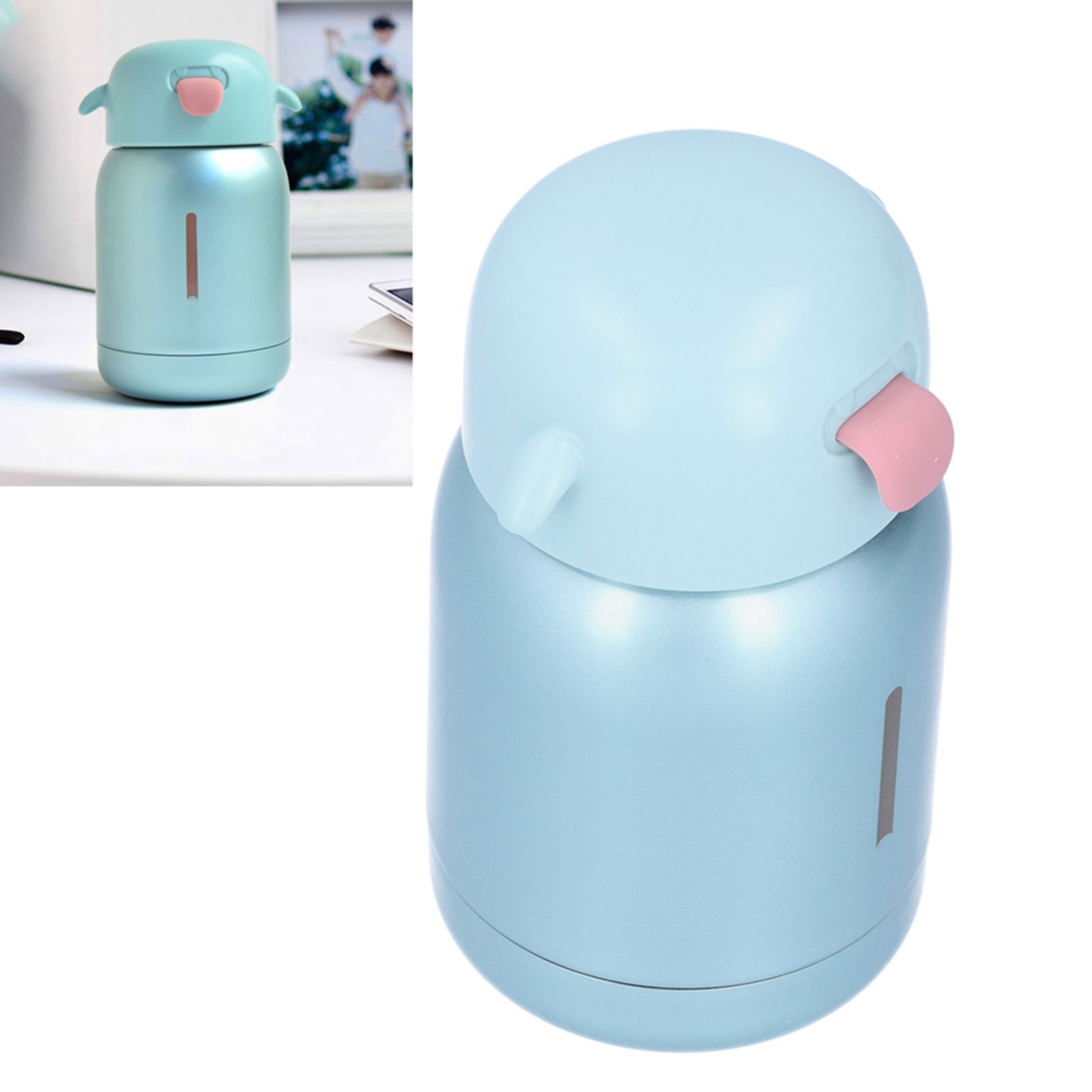 Stainless Steel Vacuum Flask Children's Mini Portable Baby Silicone Water Cup view 11